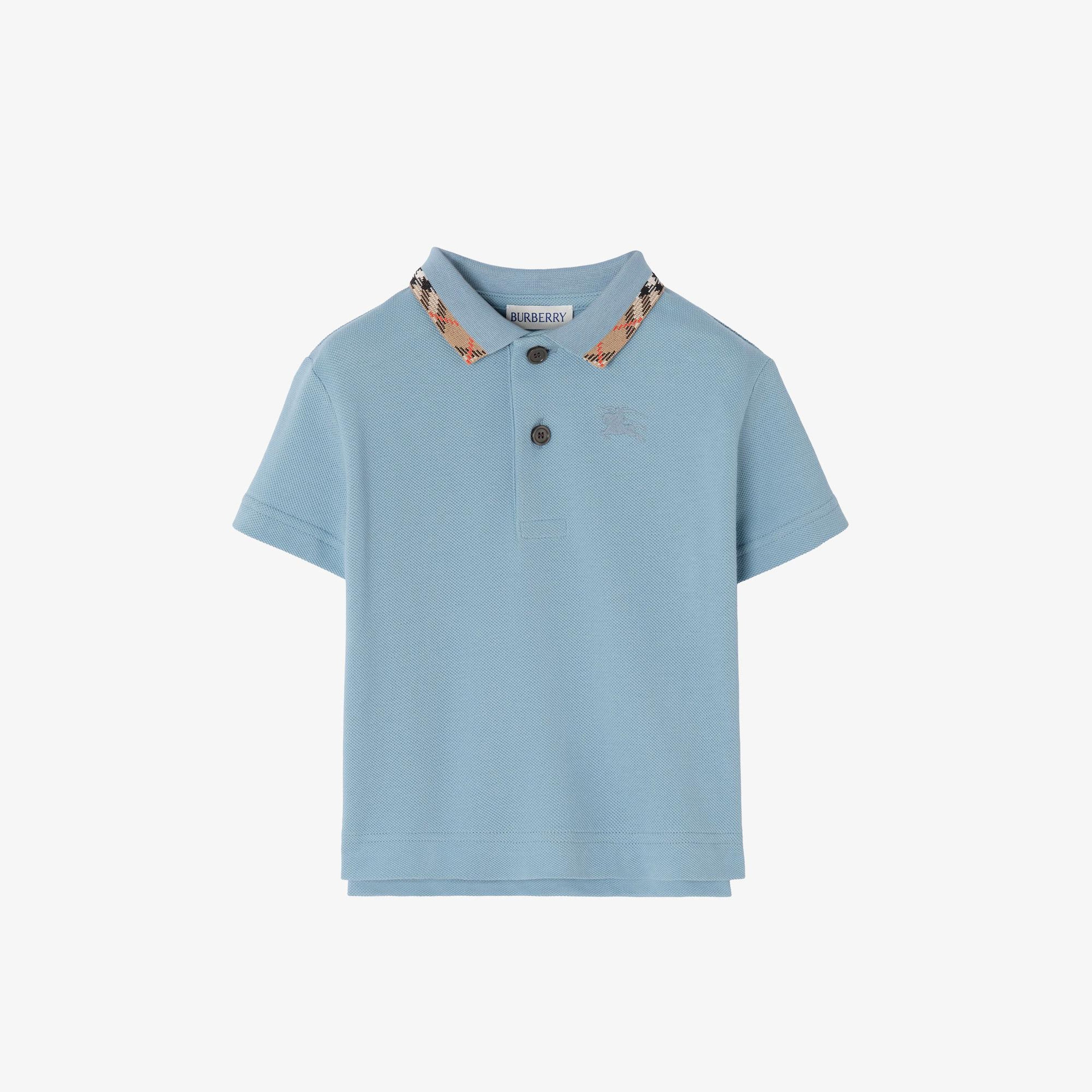 Burberry Johane Çocuk Mavi Polo