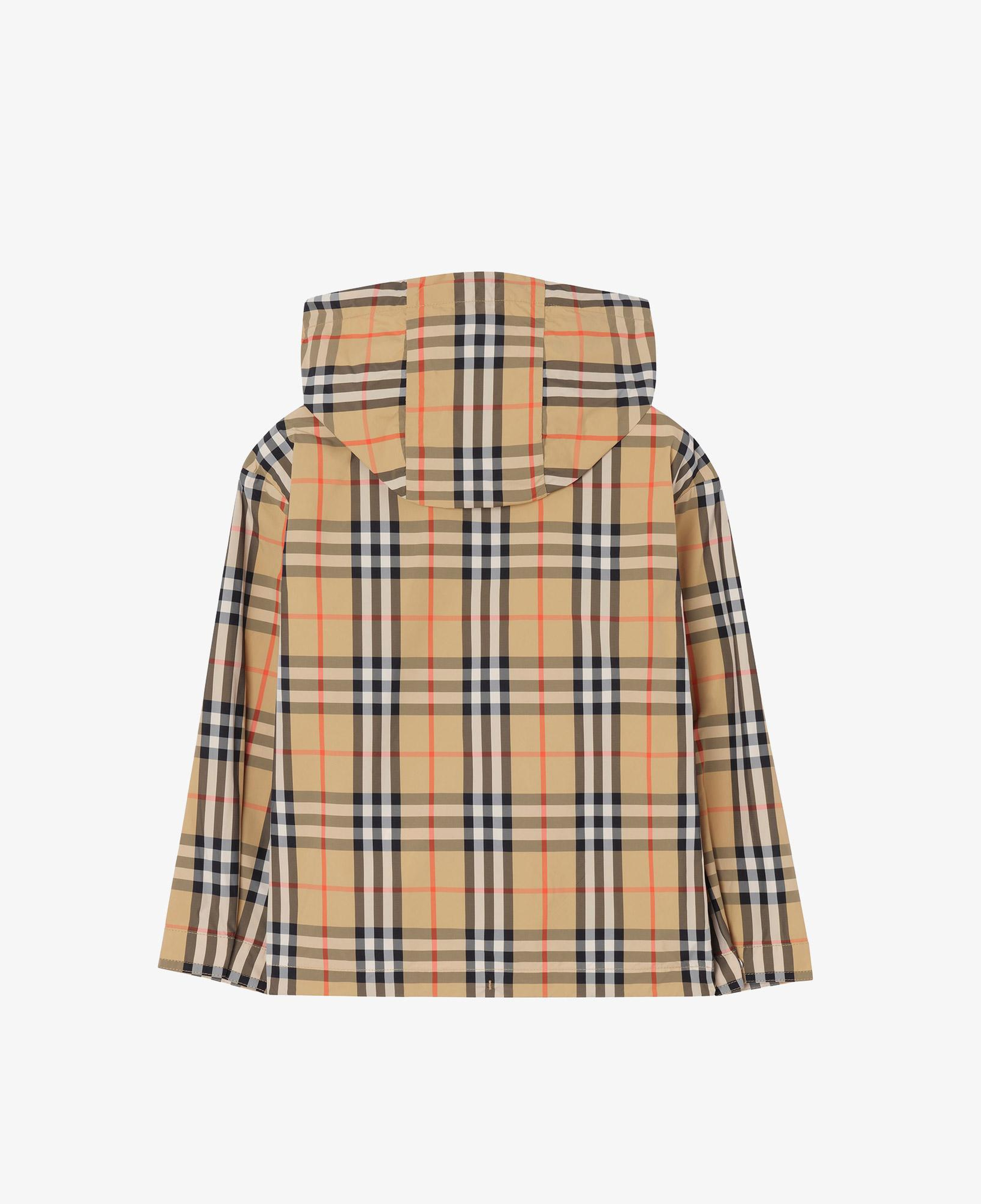 Burberry Jem Check Çocuk Bej Mont