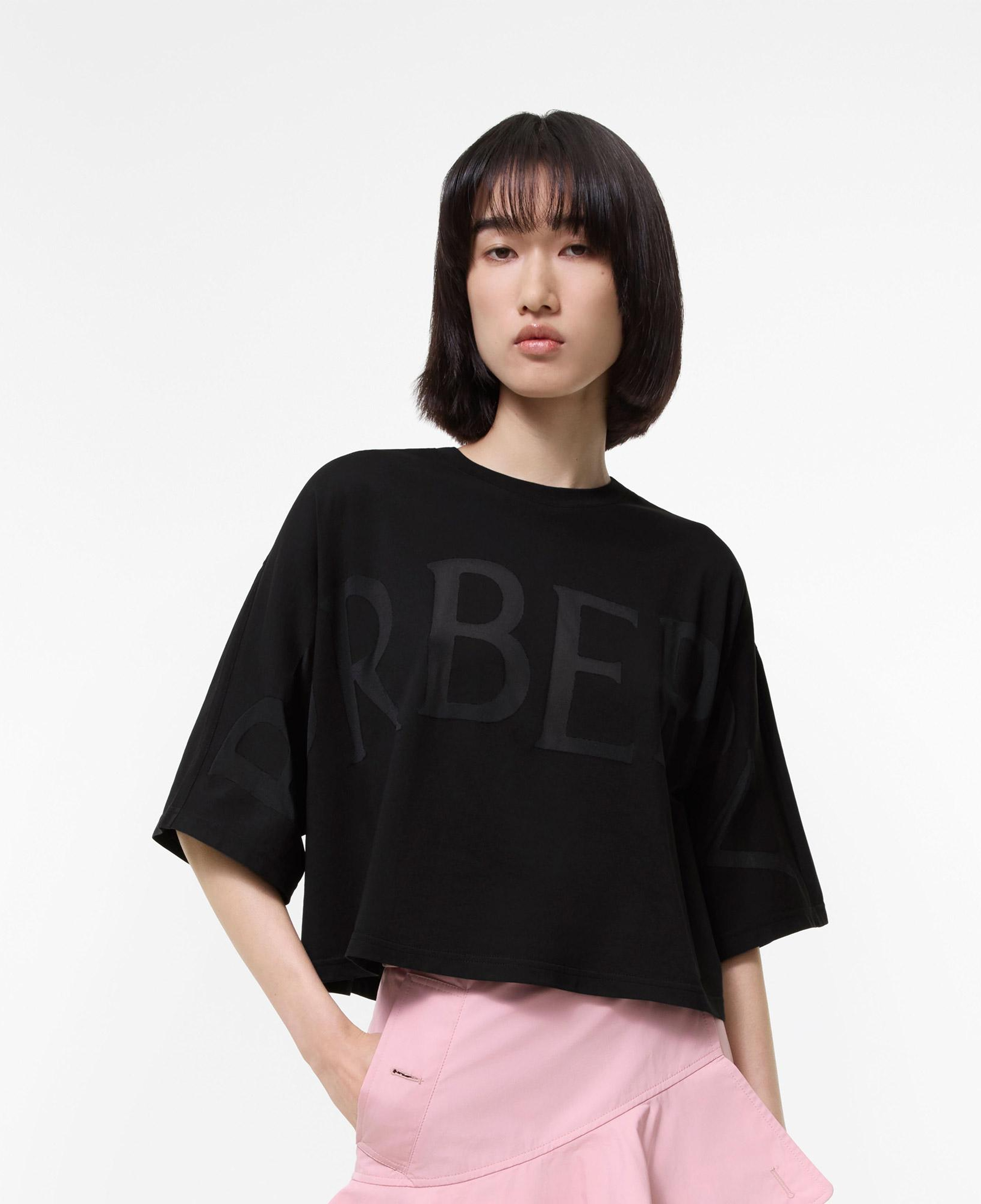 Burberry Carys Kadın Siyah T-Shirt
