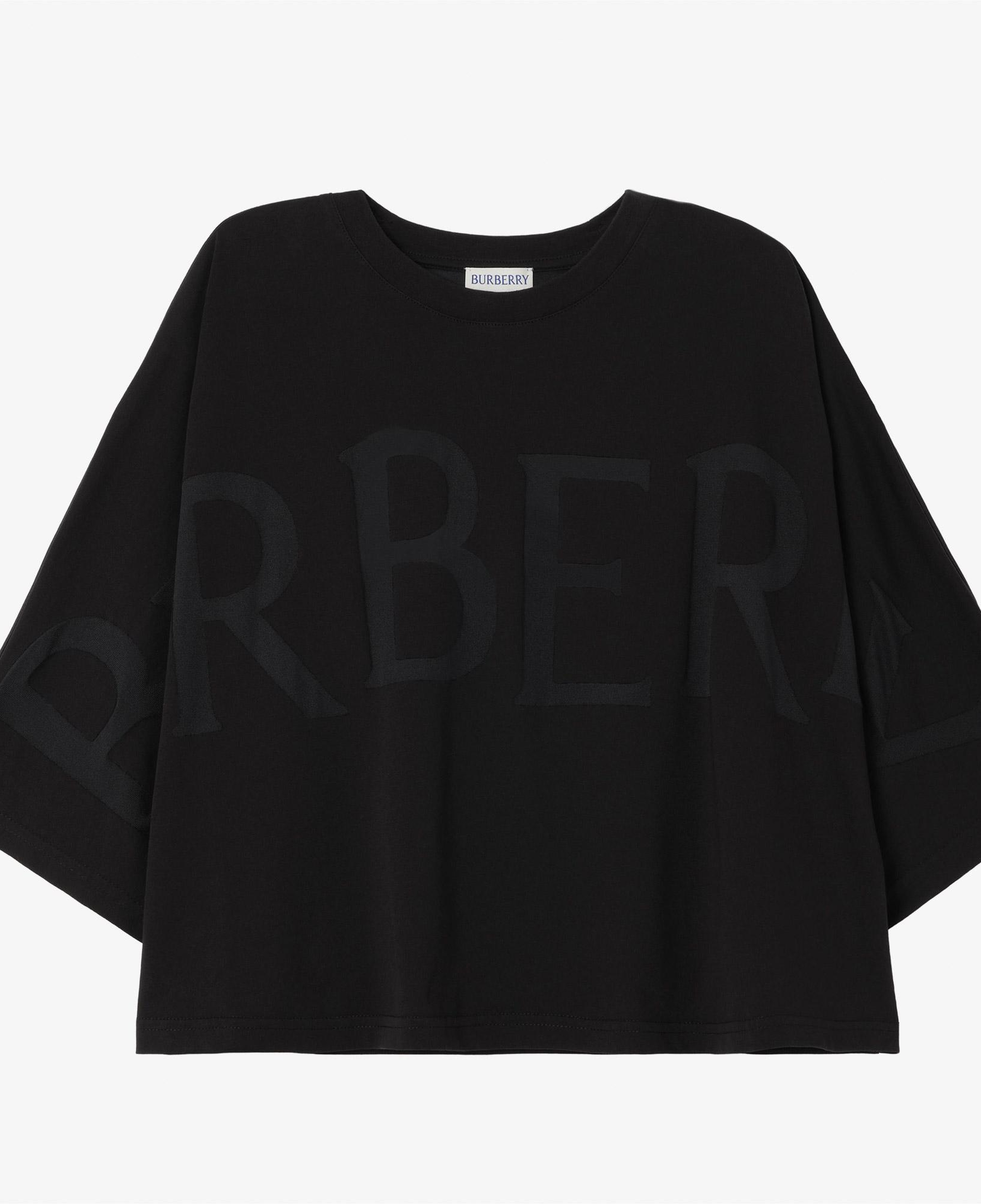 Burberry Carys Kadın Siyah T-Shirt