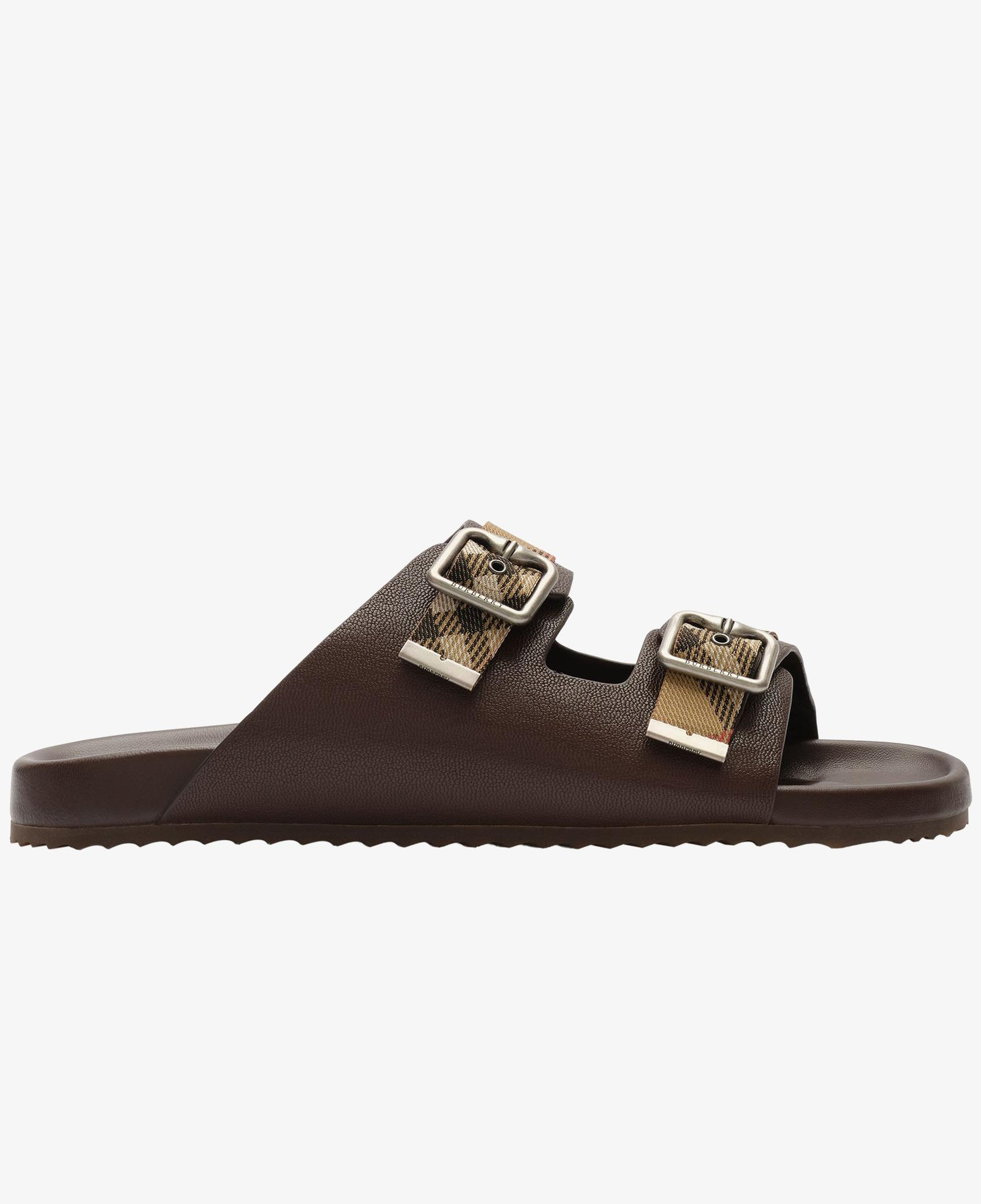 Burberry Urchin Erkek Kahverengi Terlik