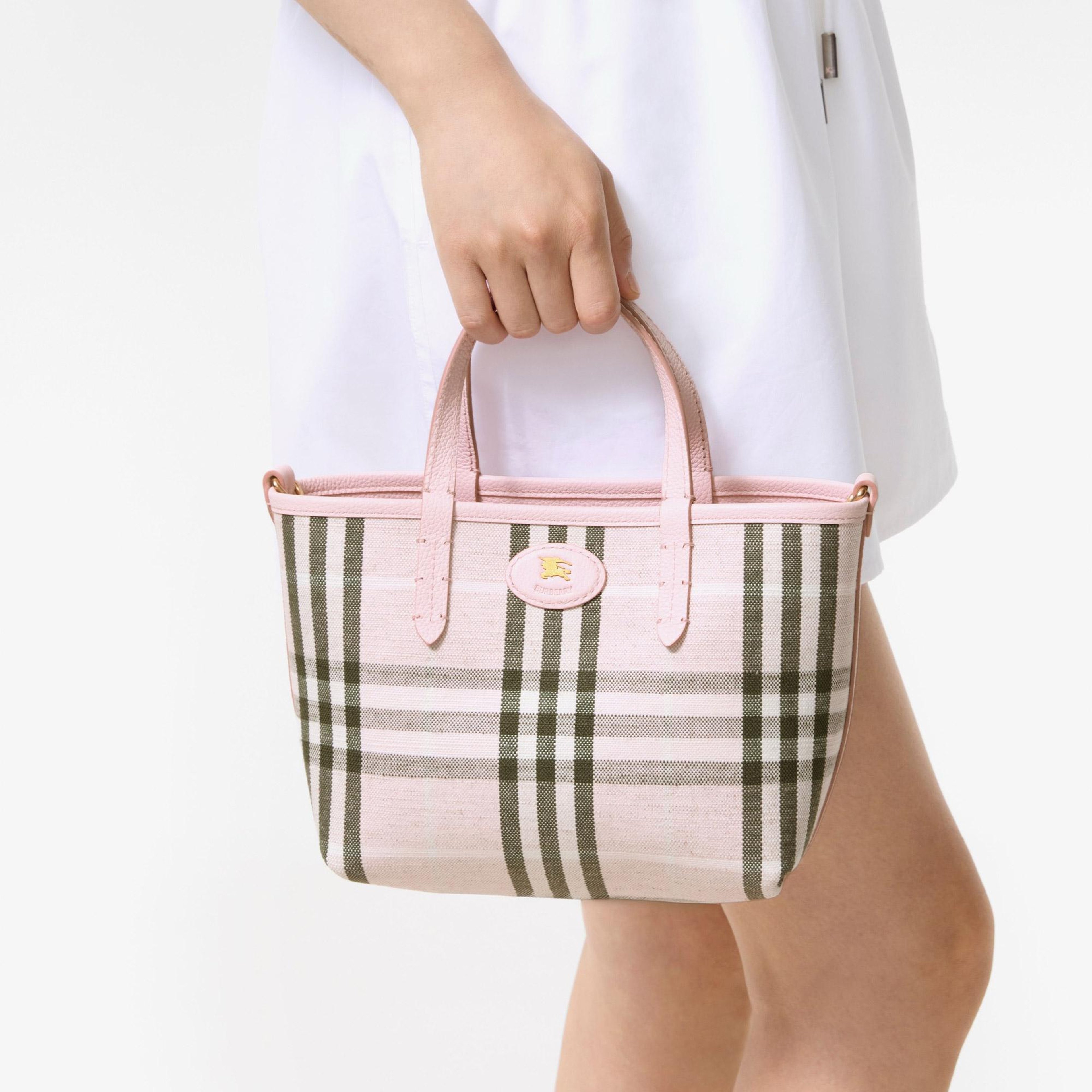 Burberry Reversible Tote Kadın Pembe Omuz Çantası