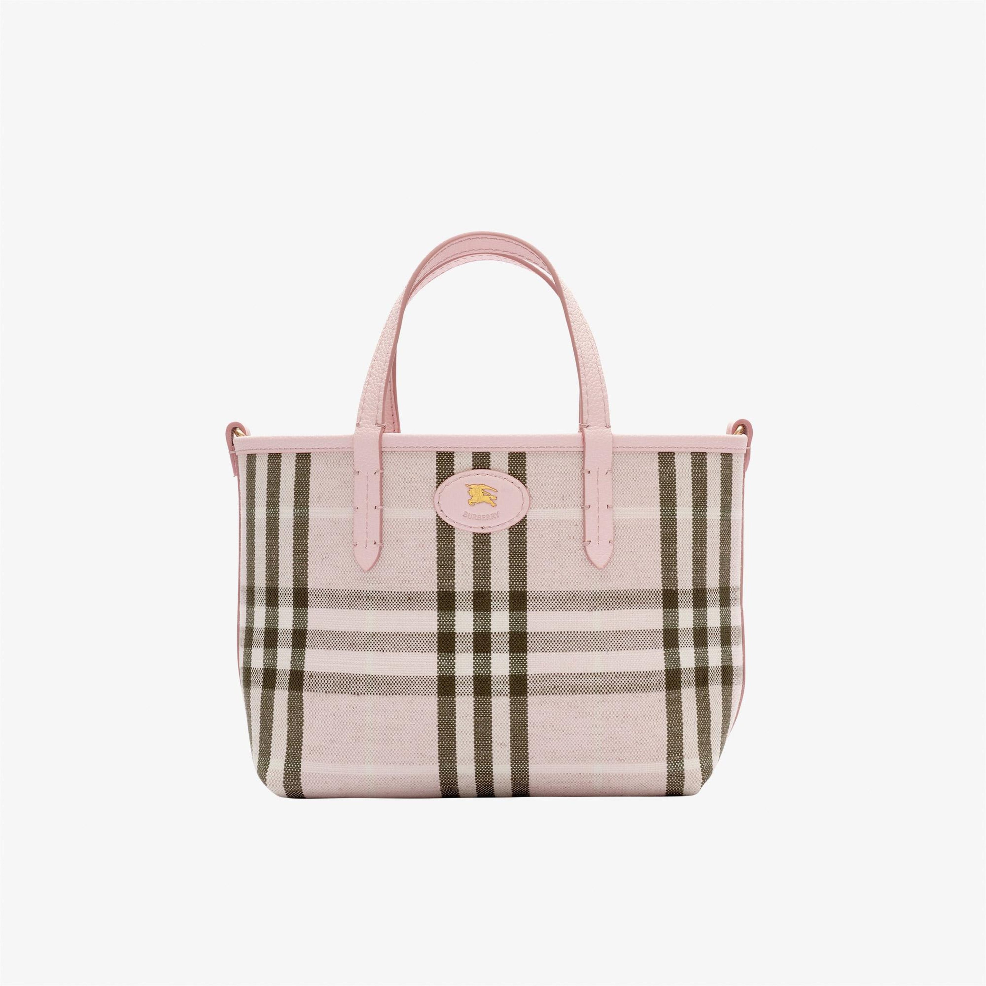 Burberry Reversible Tote Kadın Pembe Omuz Çantası