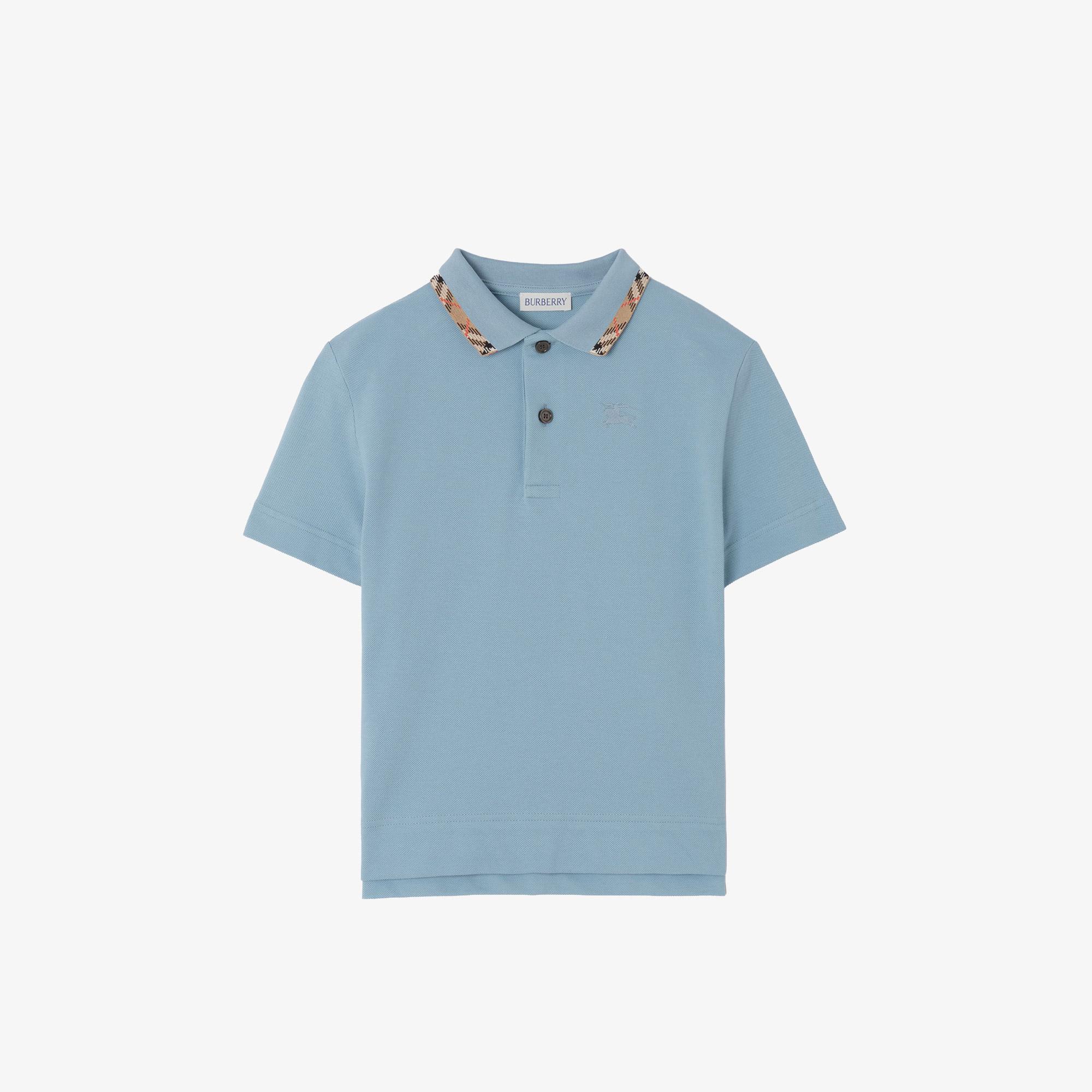 Burberry Johane Çocuk Mavi Polo