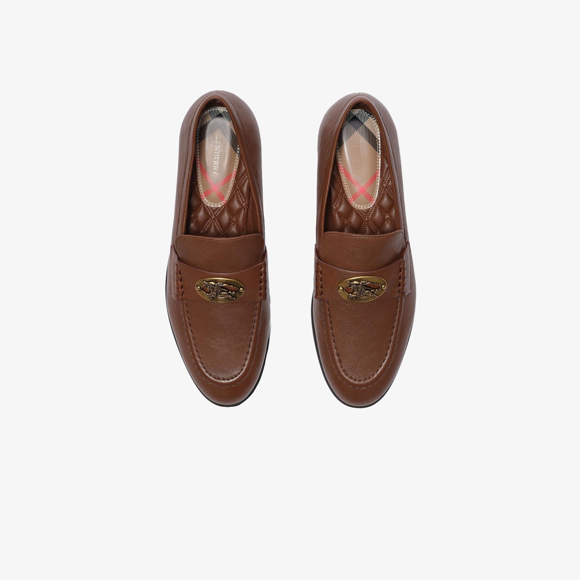 Burberry Opal Loafer Kadın Kahverengi Loafer
