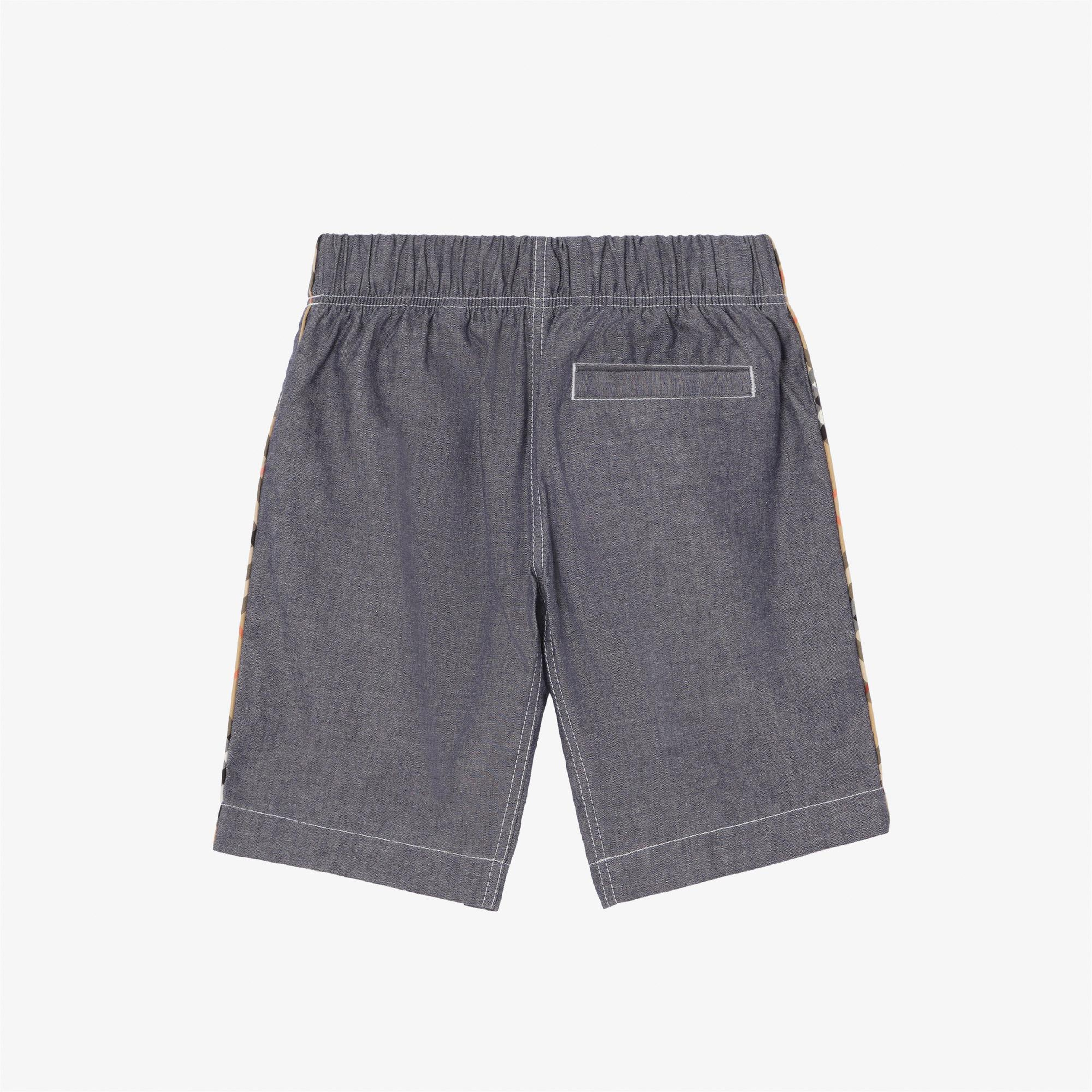 Burberry Trent Short Çocuk Mavi Şort