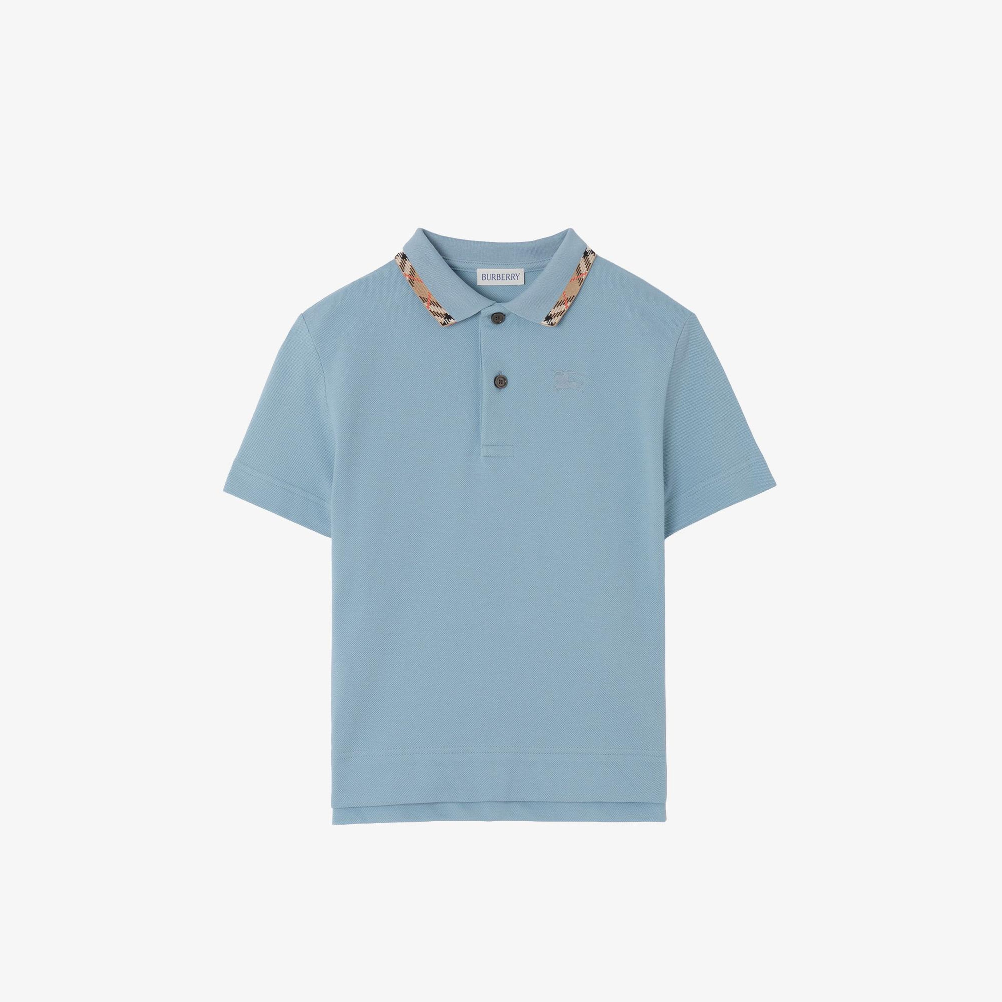 Burberry Johane Çocuk Mavi Polo