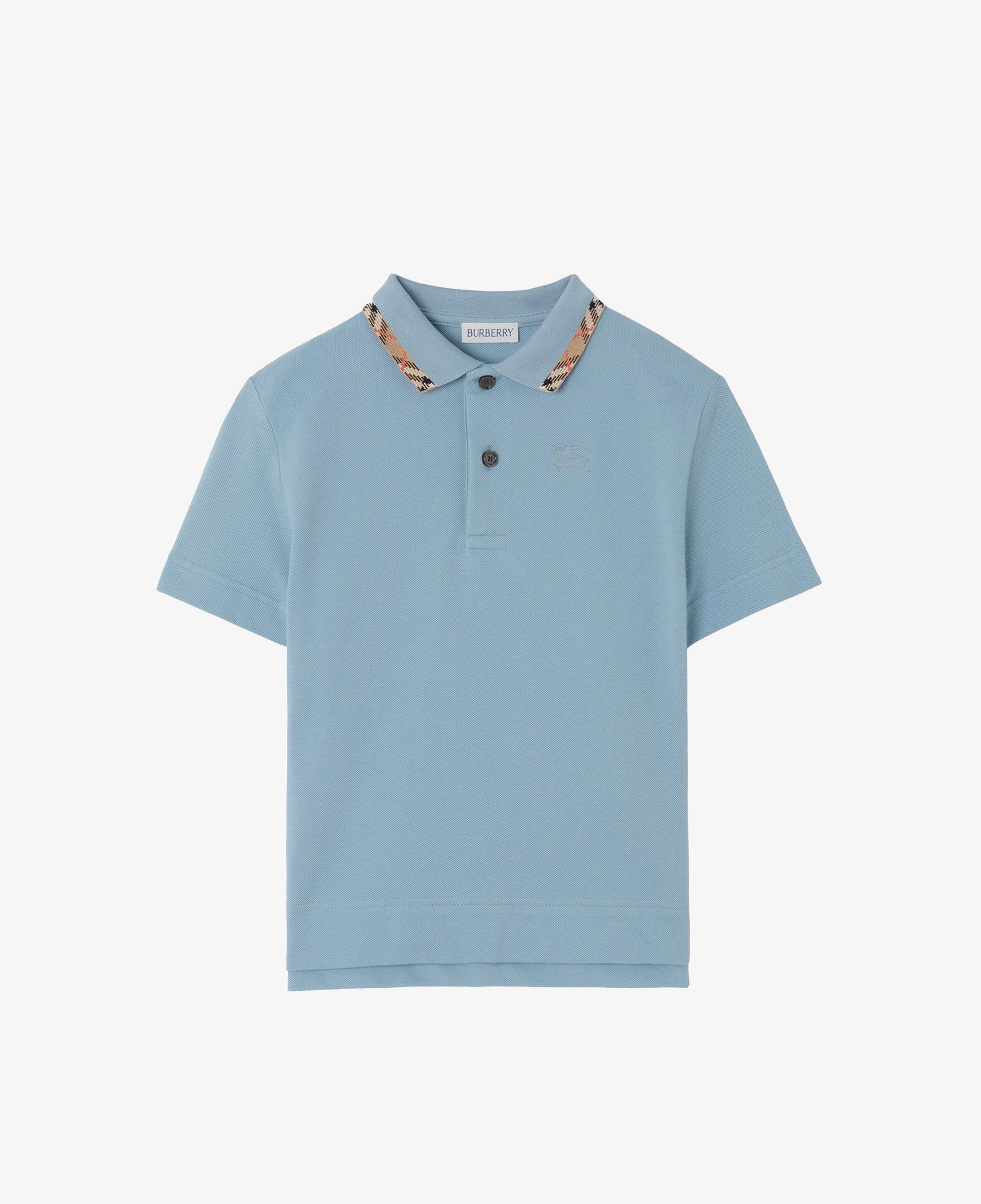 Burberry Johane Çocuk Mavi Polo
