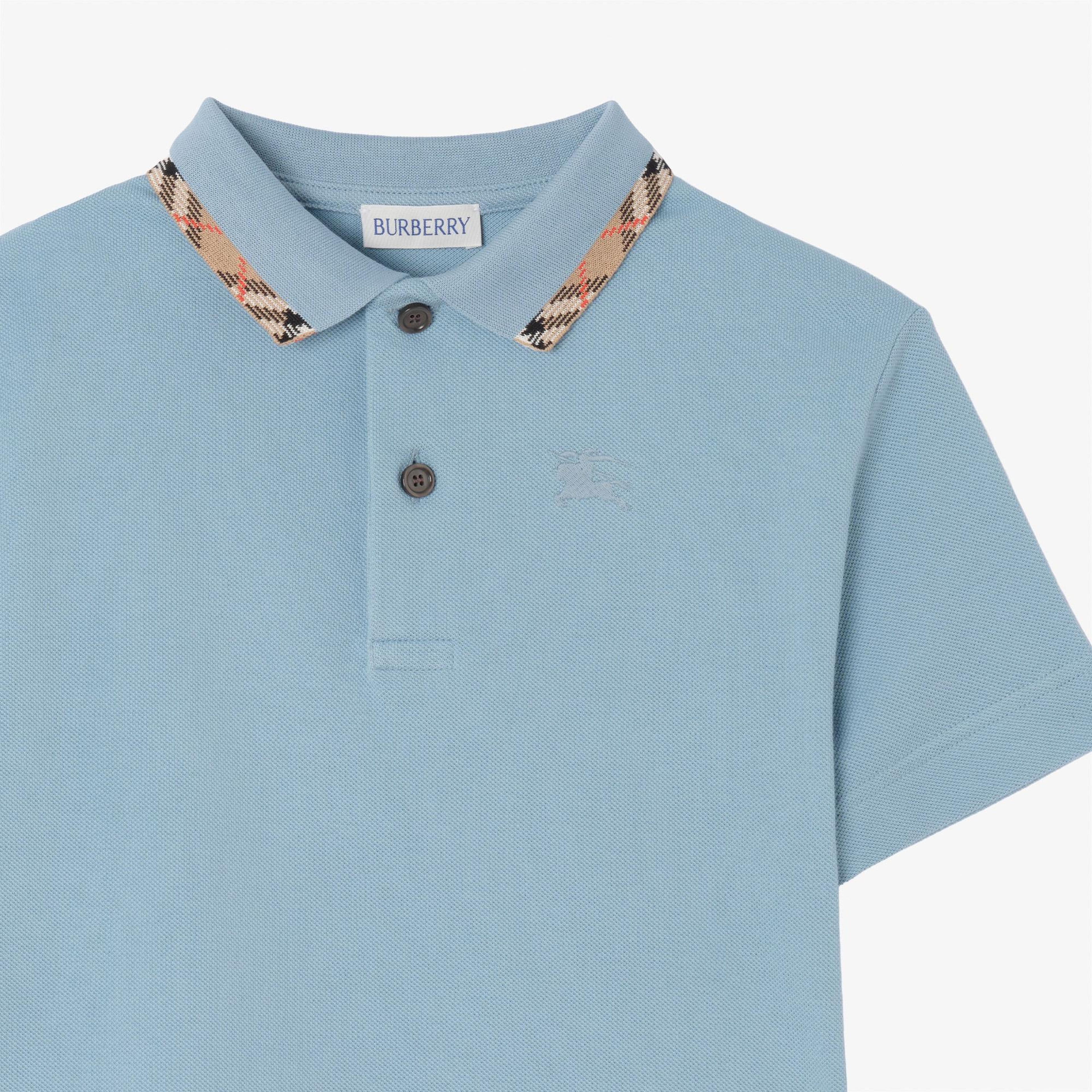 Burberry Johane Çocuk Mavi Polo