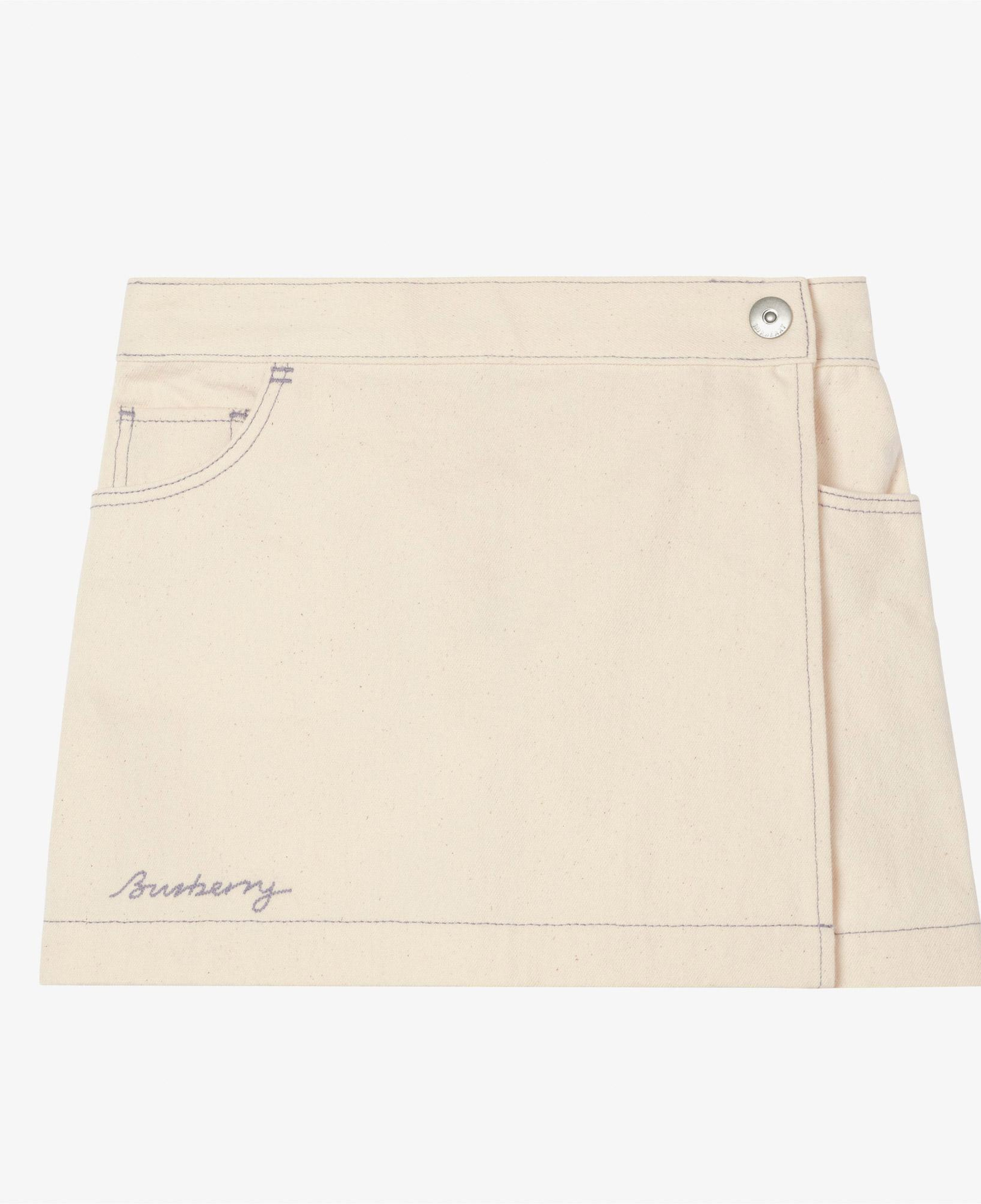 Burberry Molly Çocuk Beyaz Şort