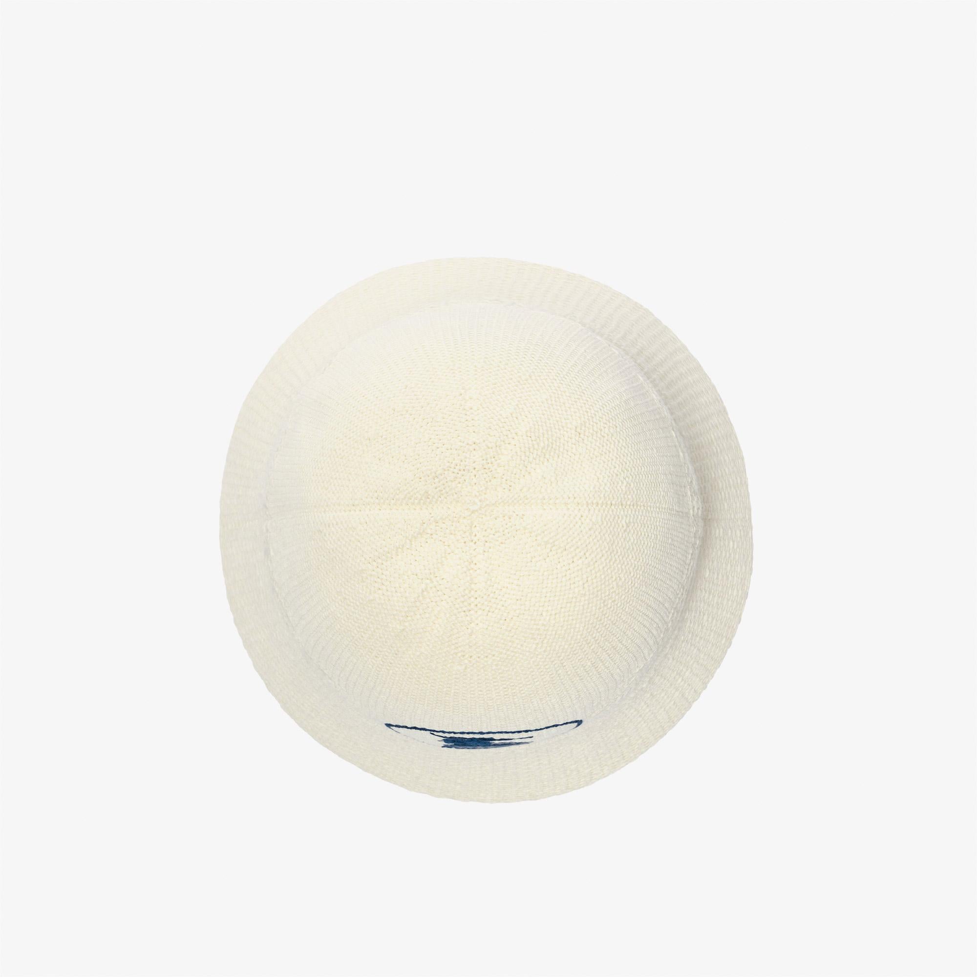 Burberry Knit Bucket Erkek Beyaz Şapka