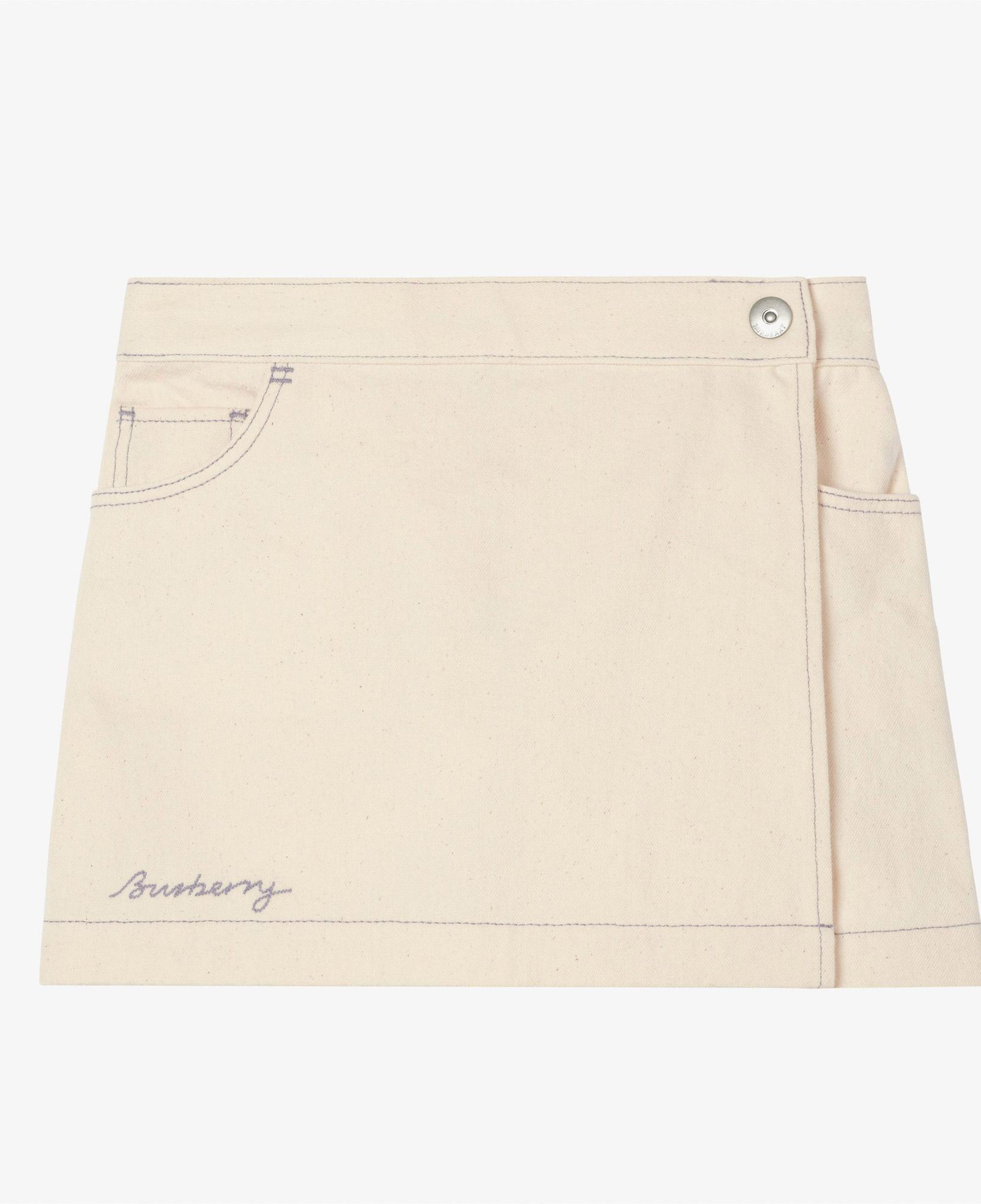 Burberry Molly Çocuk Beyaz Şort