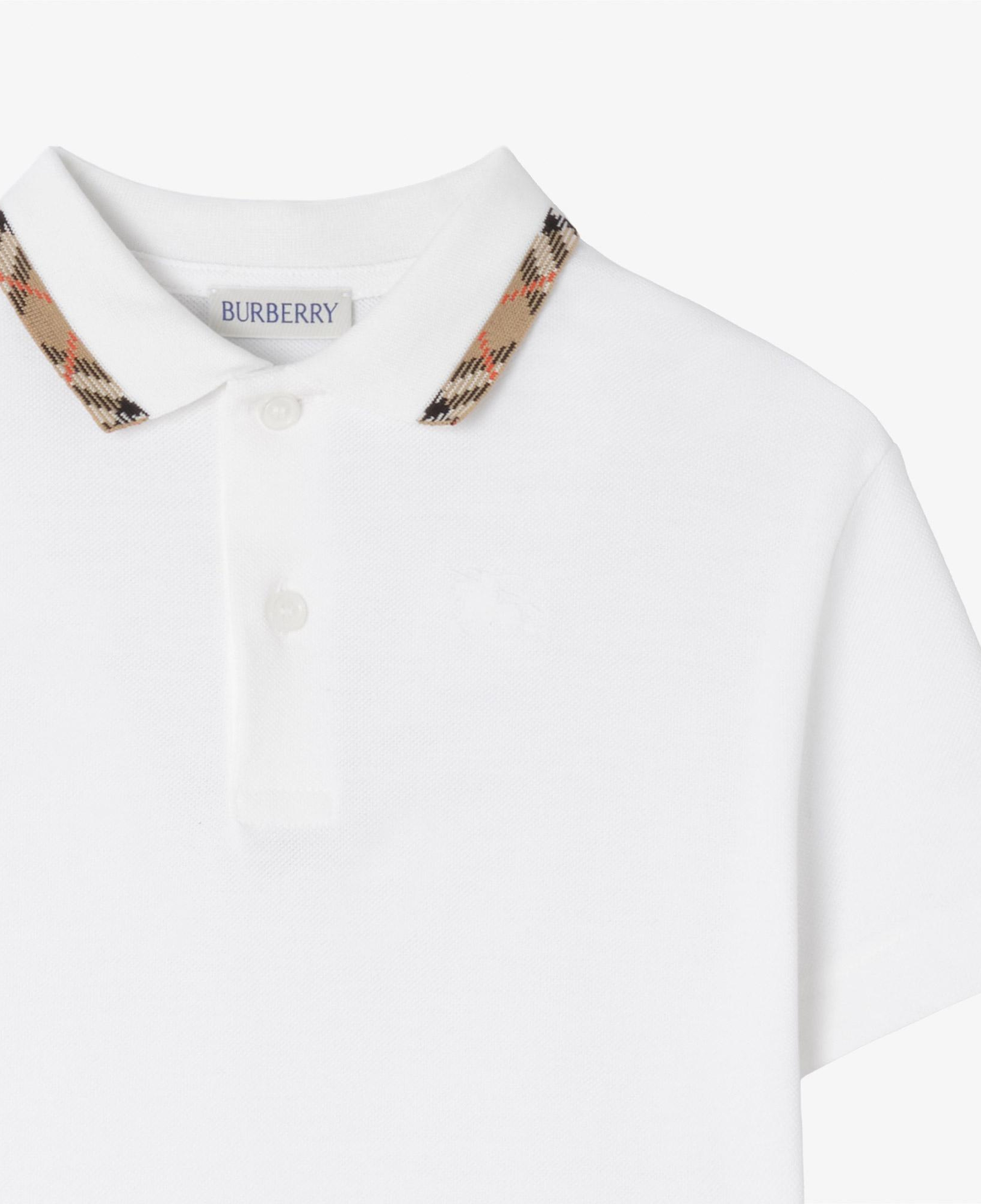 Burberry Johane Çocuk Beyaz Polo