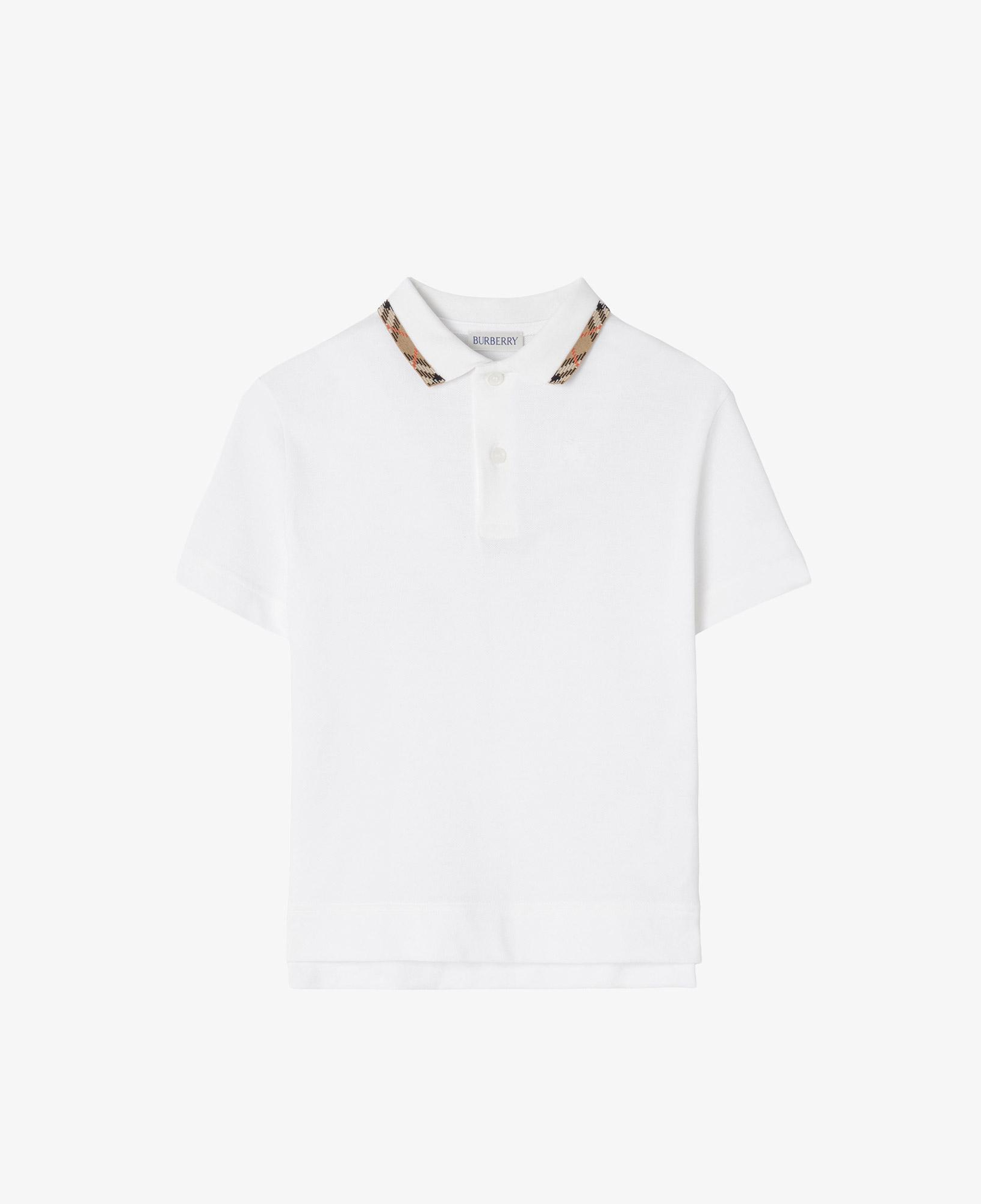 Burberry Johane Çocuk Beyaz Polo