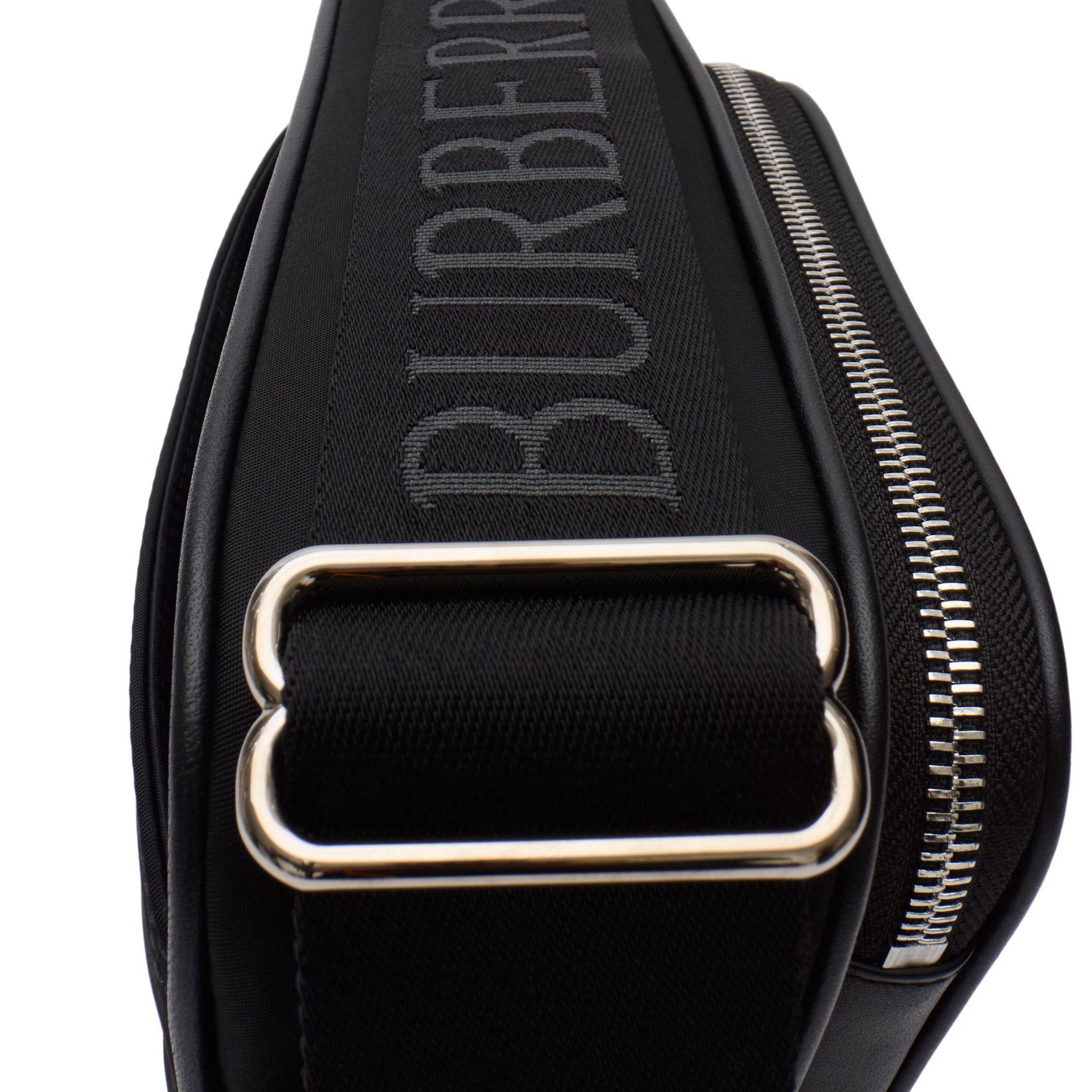 Burberry Paddy Erkek Siyah Omuz Çantası