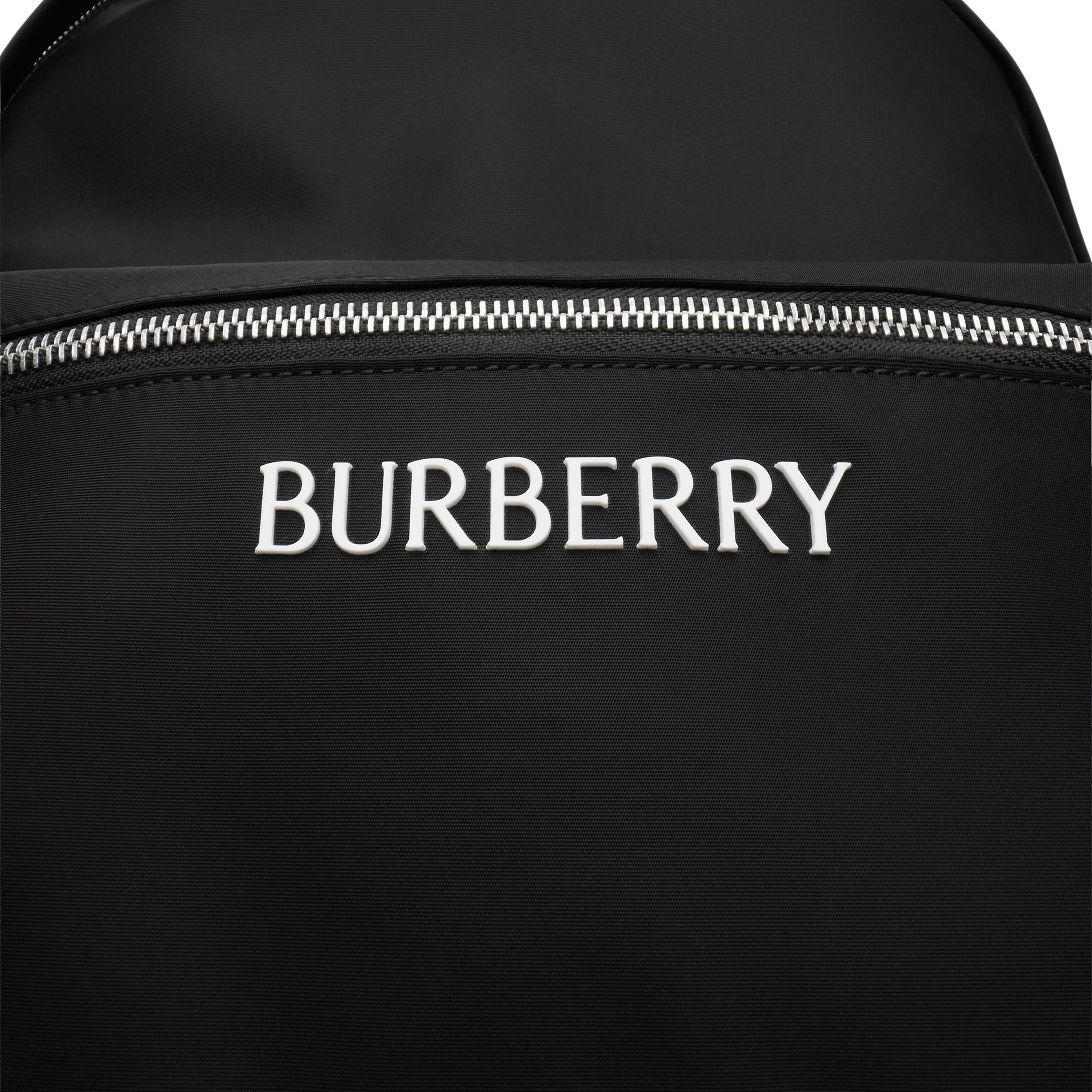 Burberry Jett Erkek Siyah Sırt Çantası