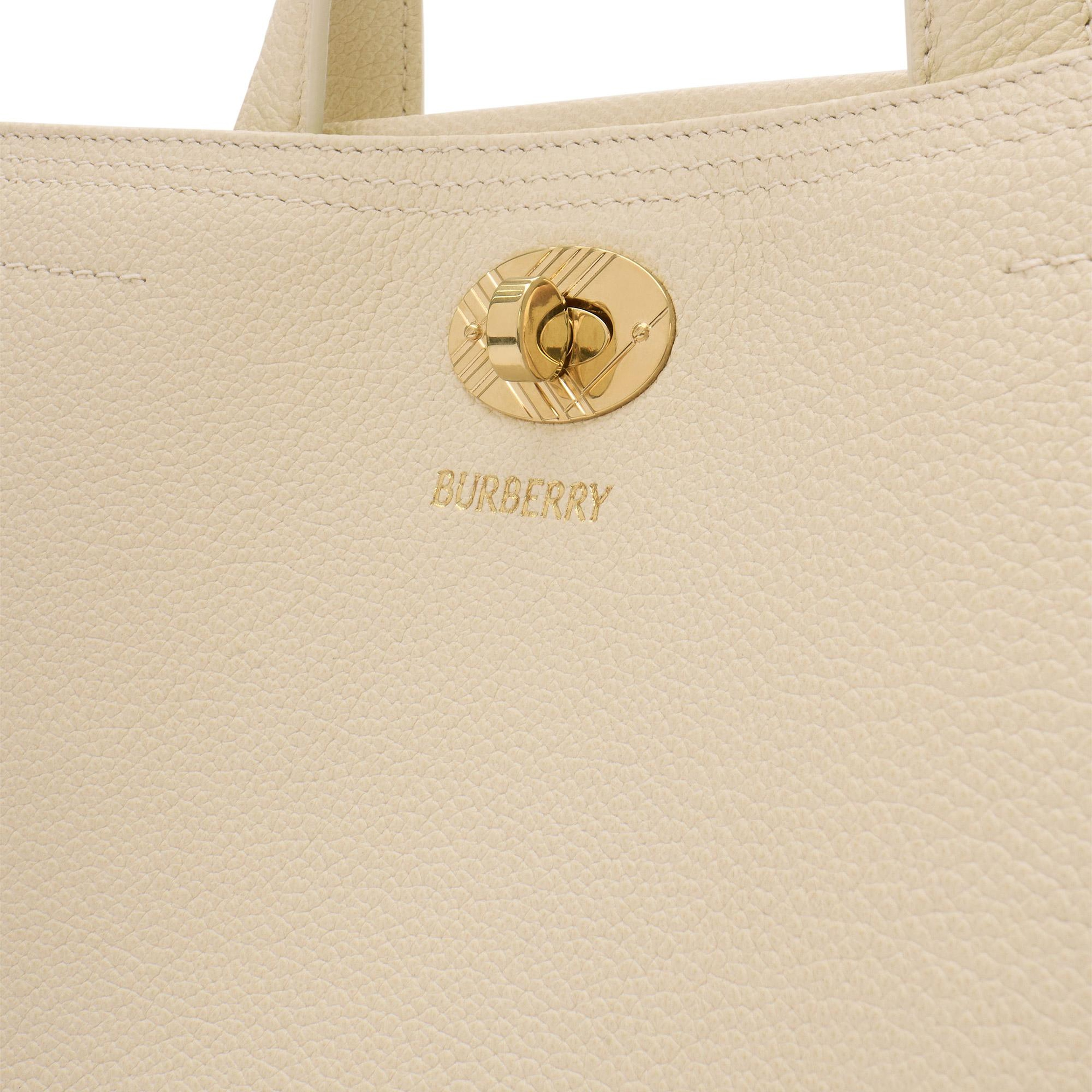 Burberry Cotswolds Check Kadın Beyaz Omuz Çantası
