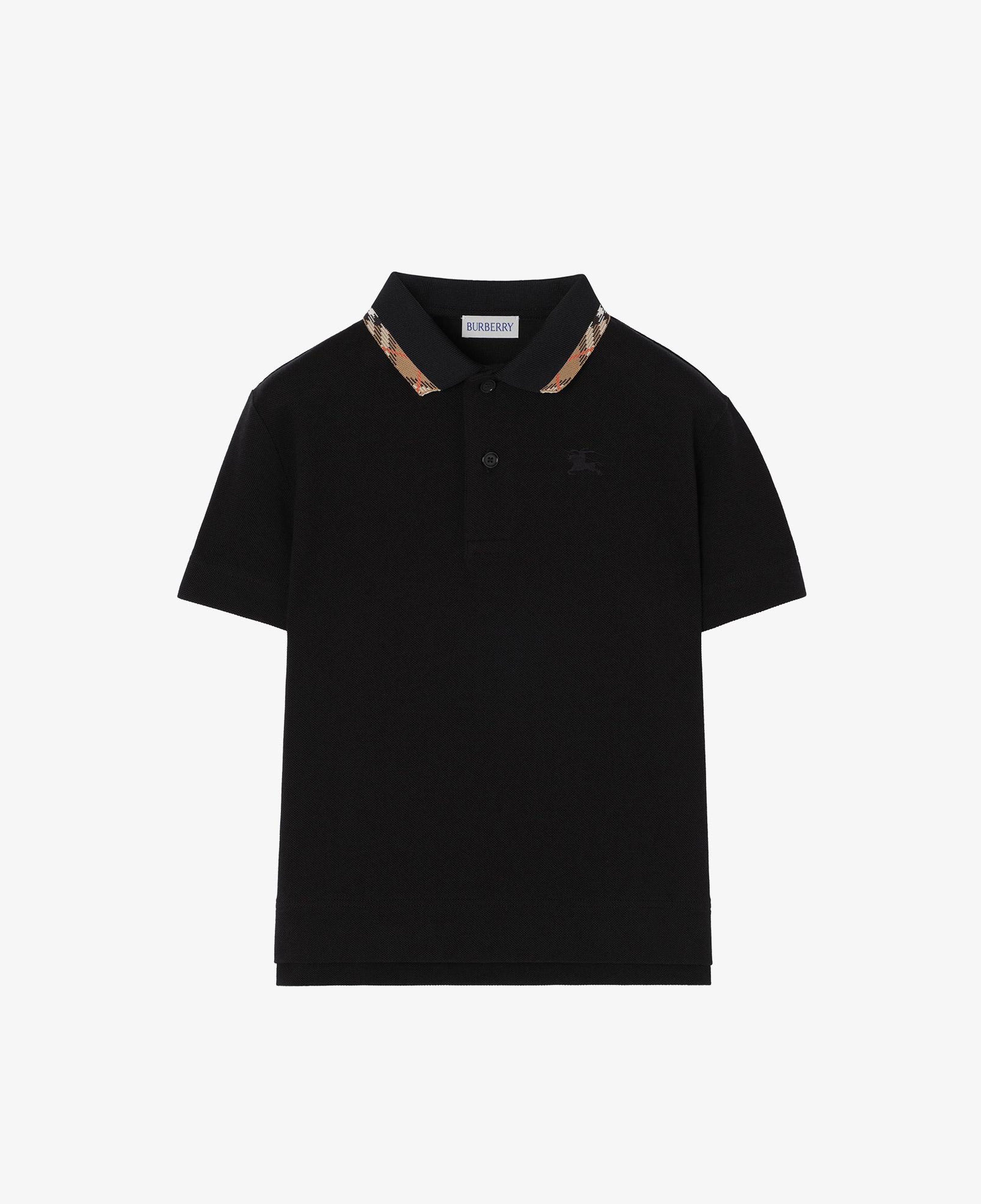 Burberry Johane Çocuk Siyah Polo