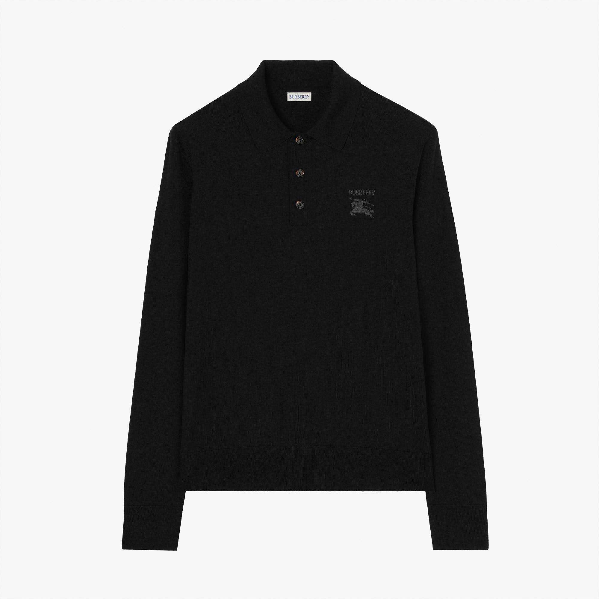 Burberry Emory Ekd Erkek Siyah Triko