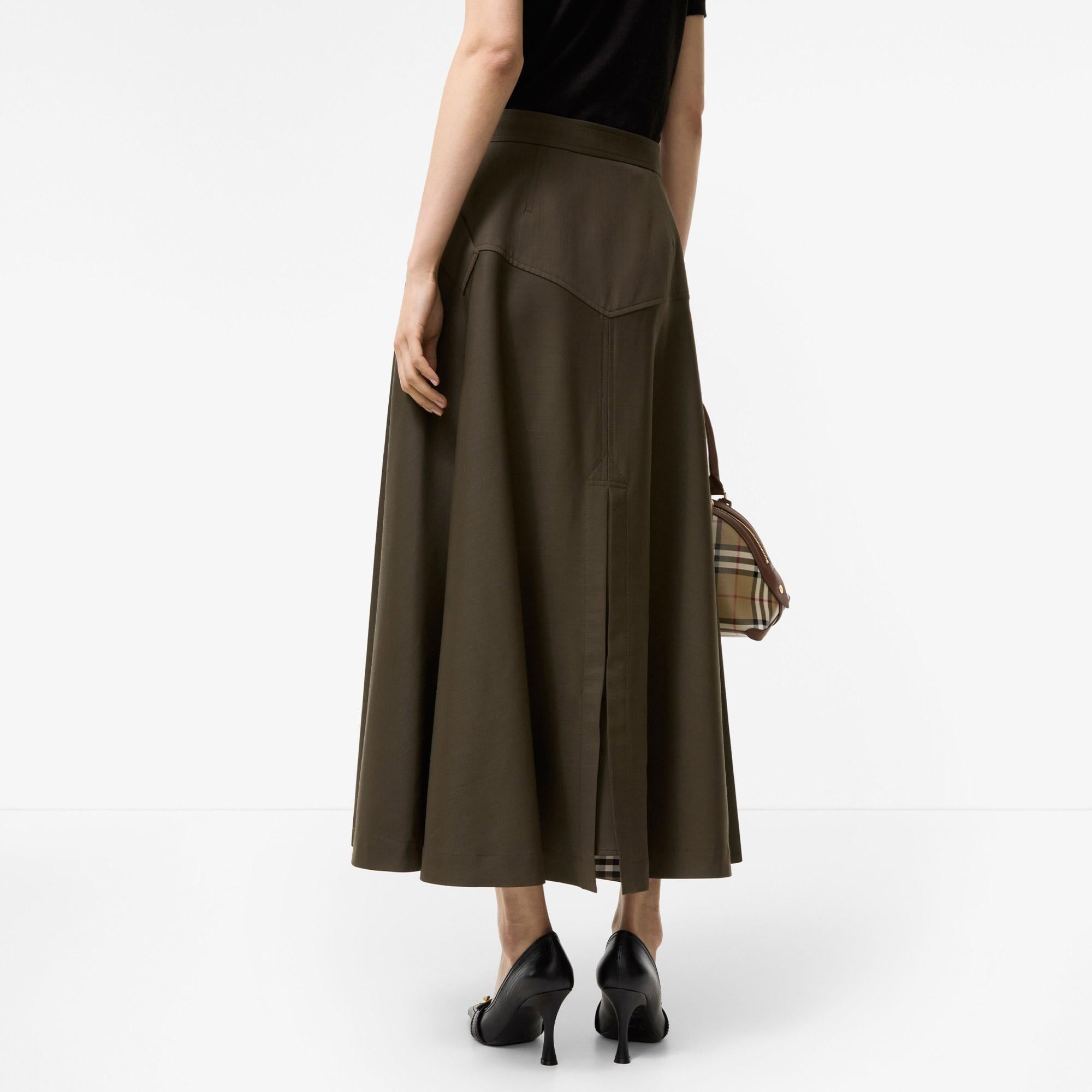 Burberry Belina Kadın Haki Etek