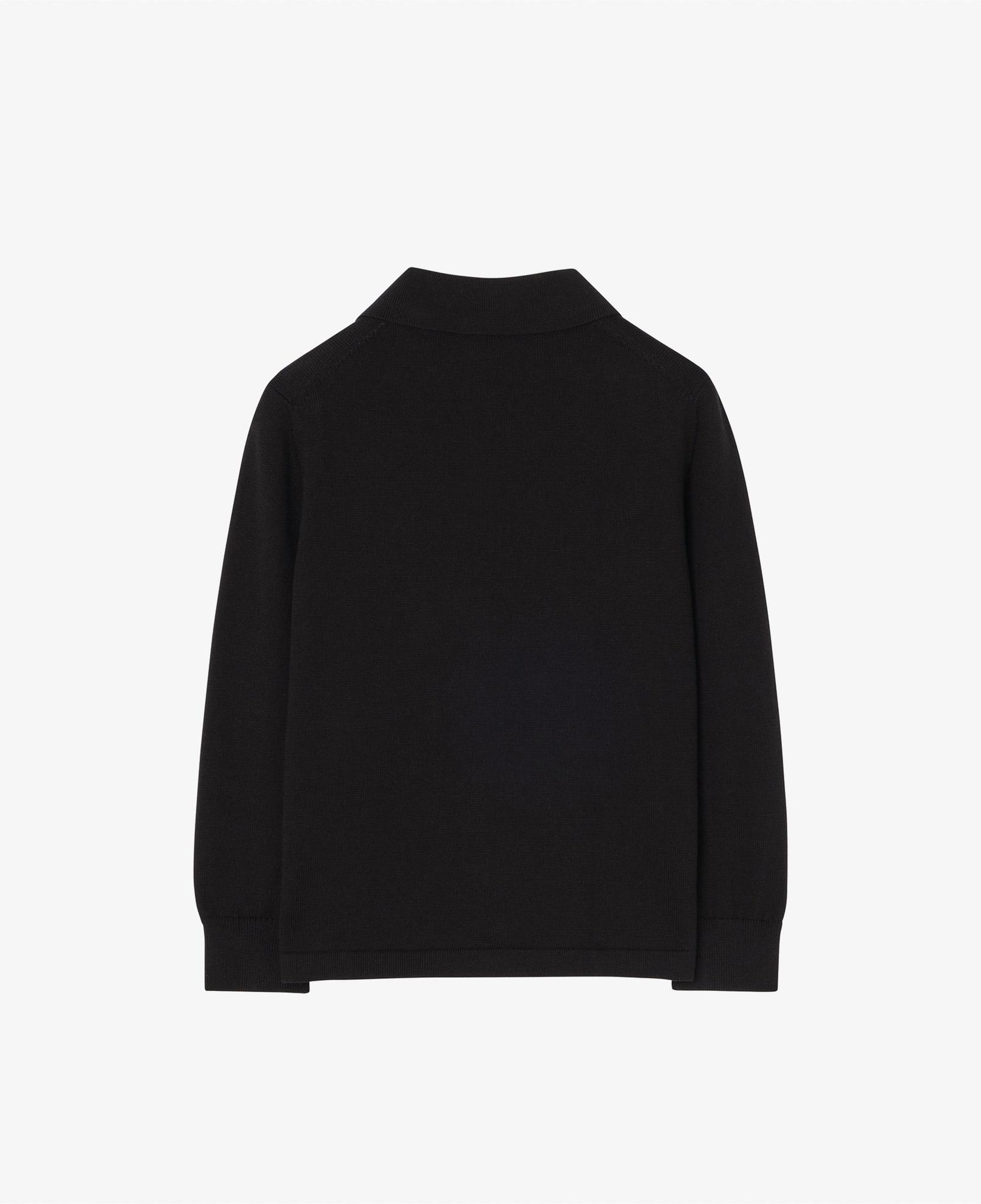 Burberry Tane Polo Ekd Çocuk Siyah Triko