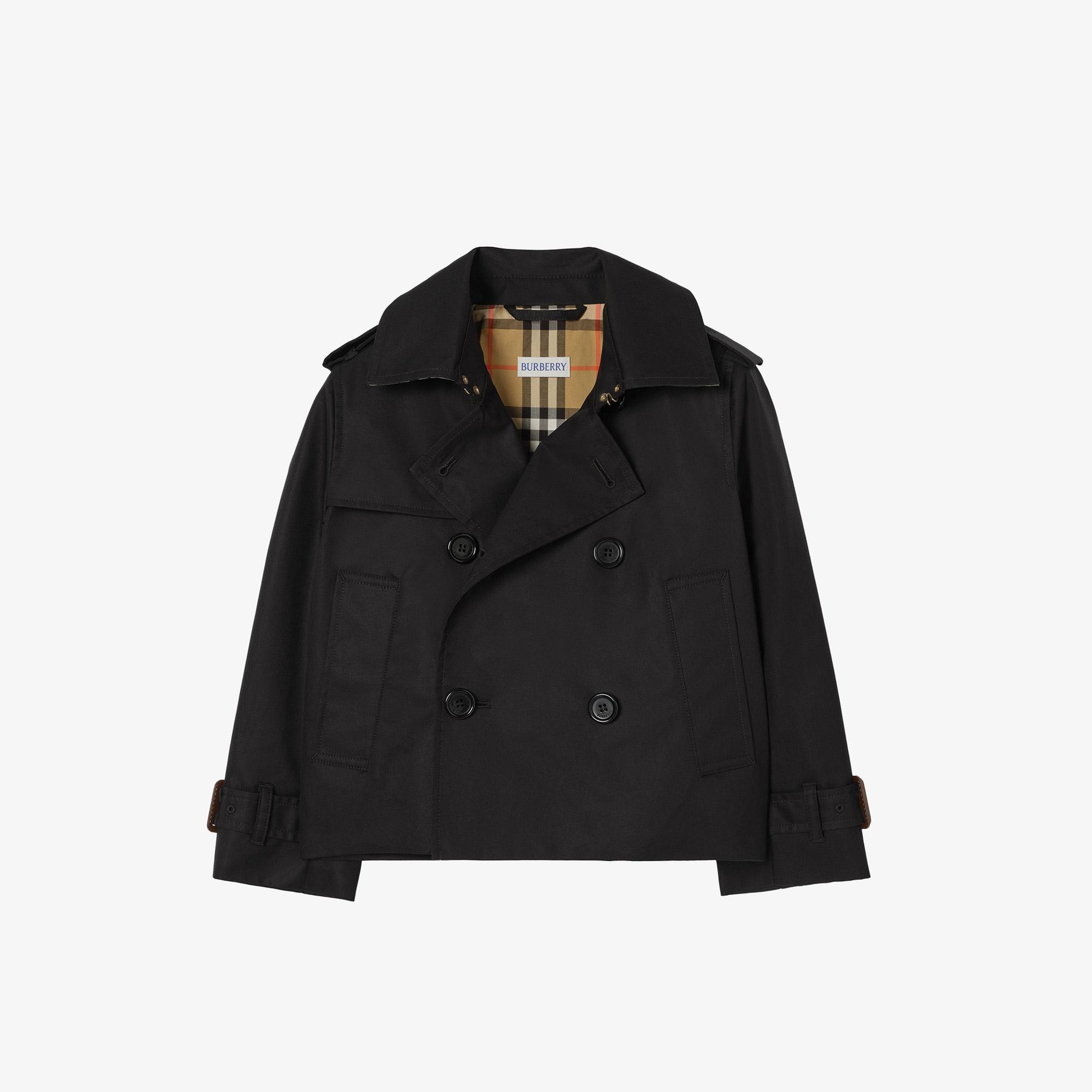 Burberry Rosie Çocuk Siyah Mont