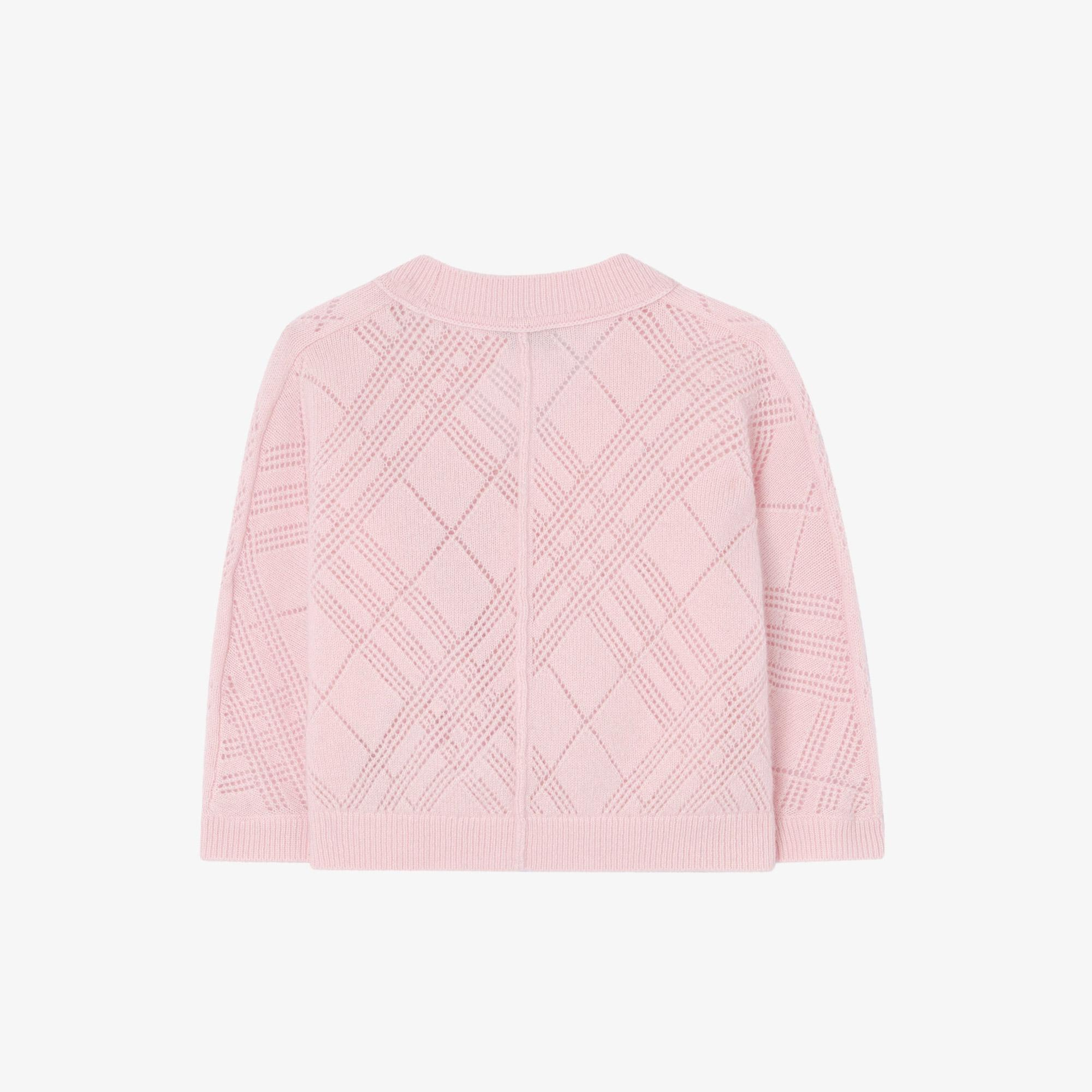 Burberry Cashmere Set Çocuk Pembe Hediye Seti