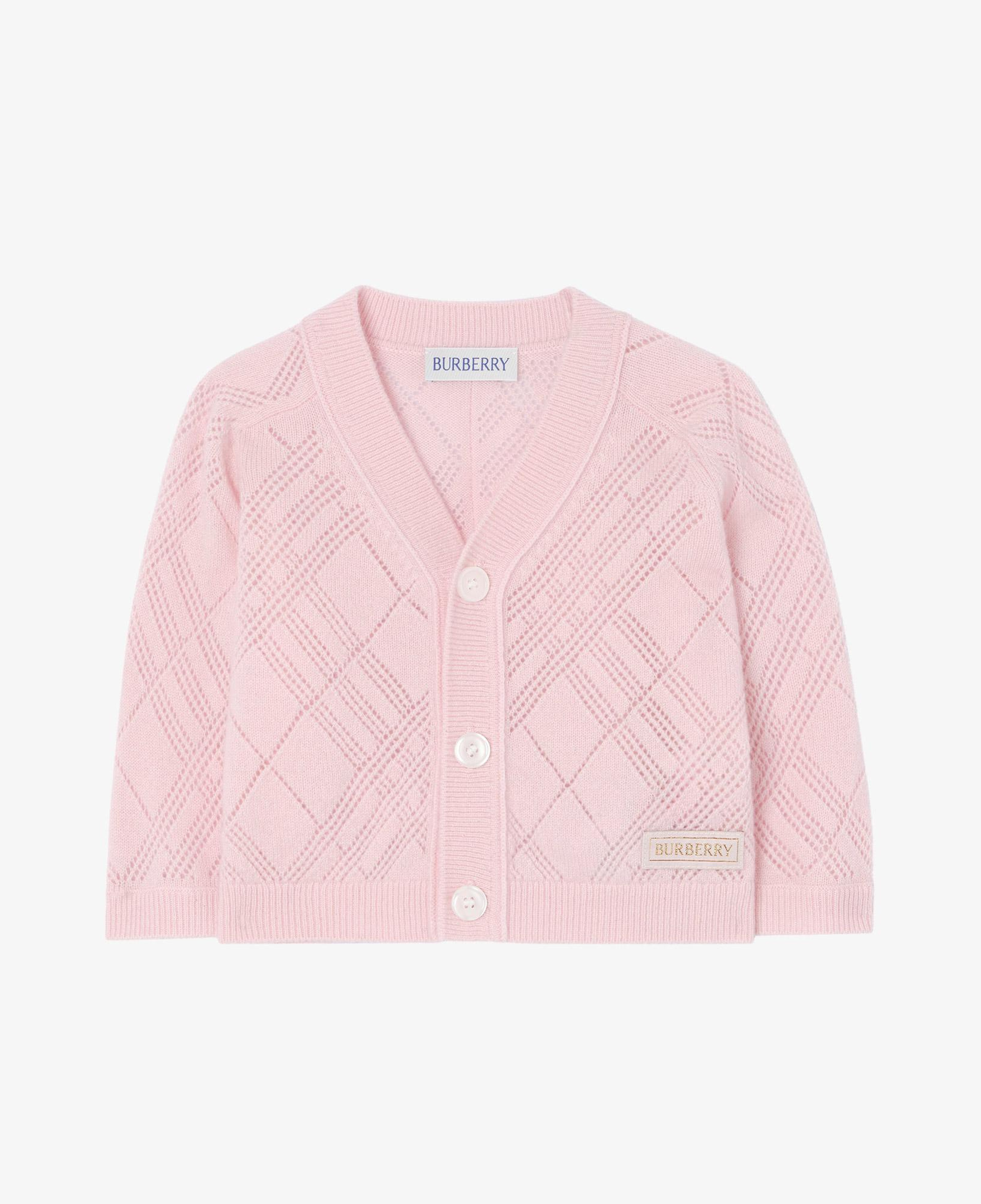 Burberry Cashmere Set Çocuk Pembe Hediye Seti