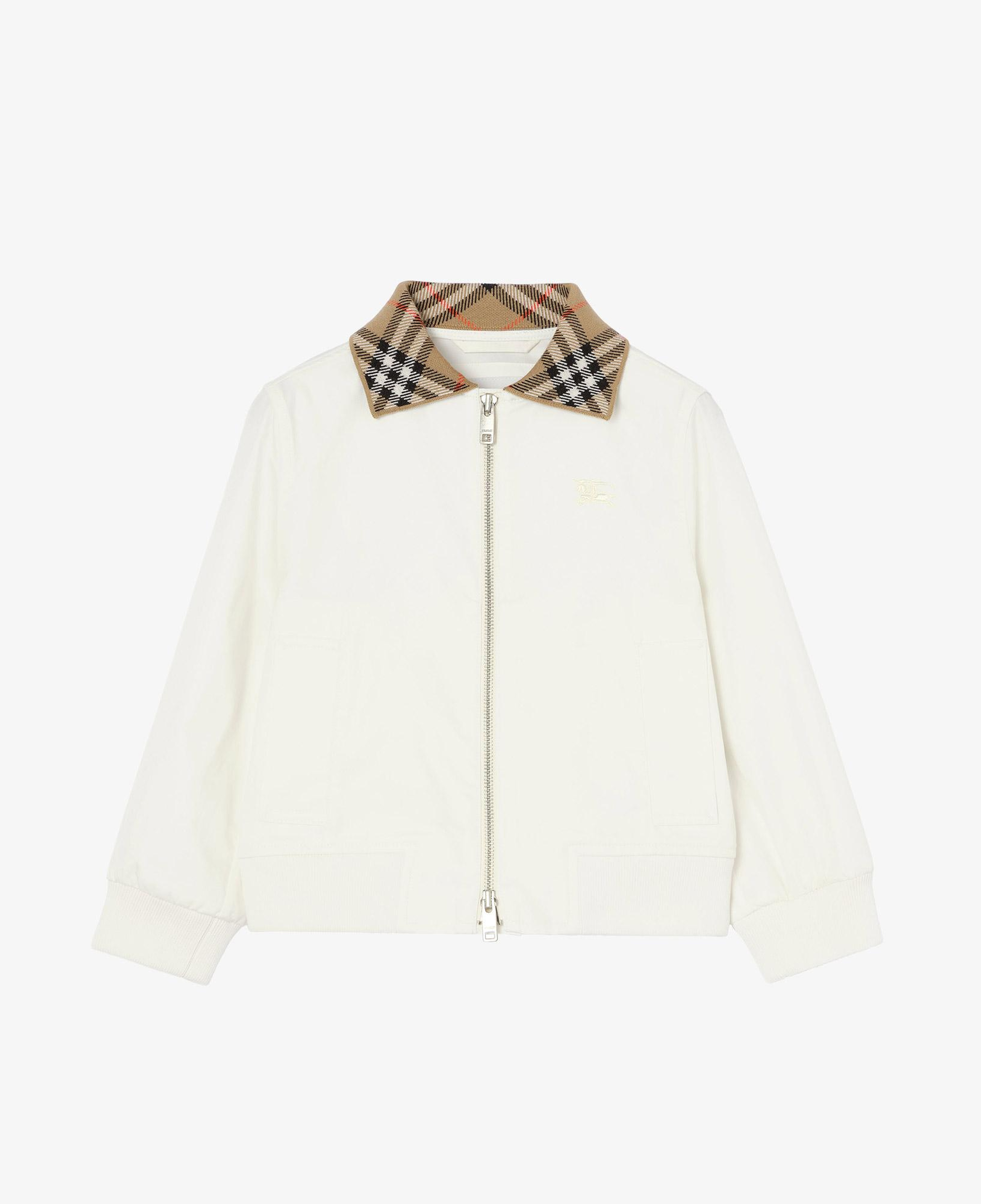 Burberry Hayfield Çocuk Beyaz Mont