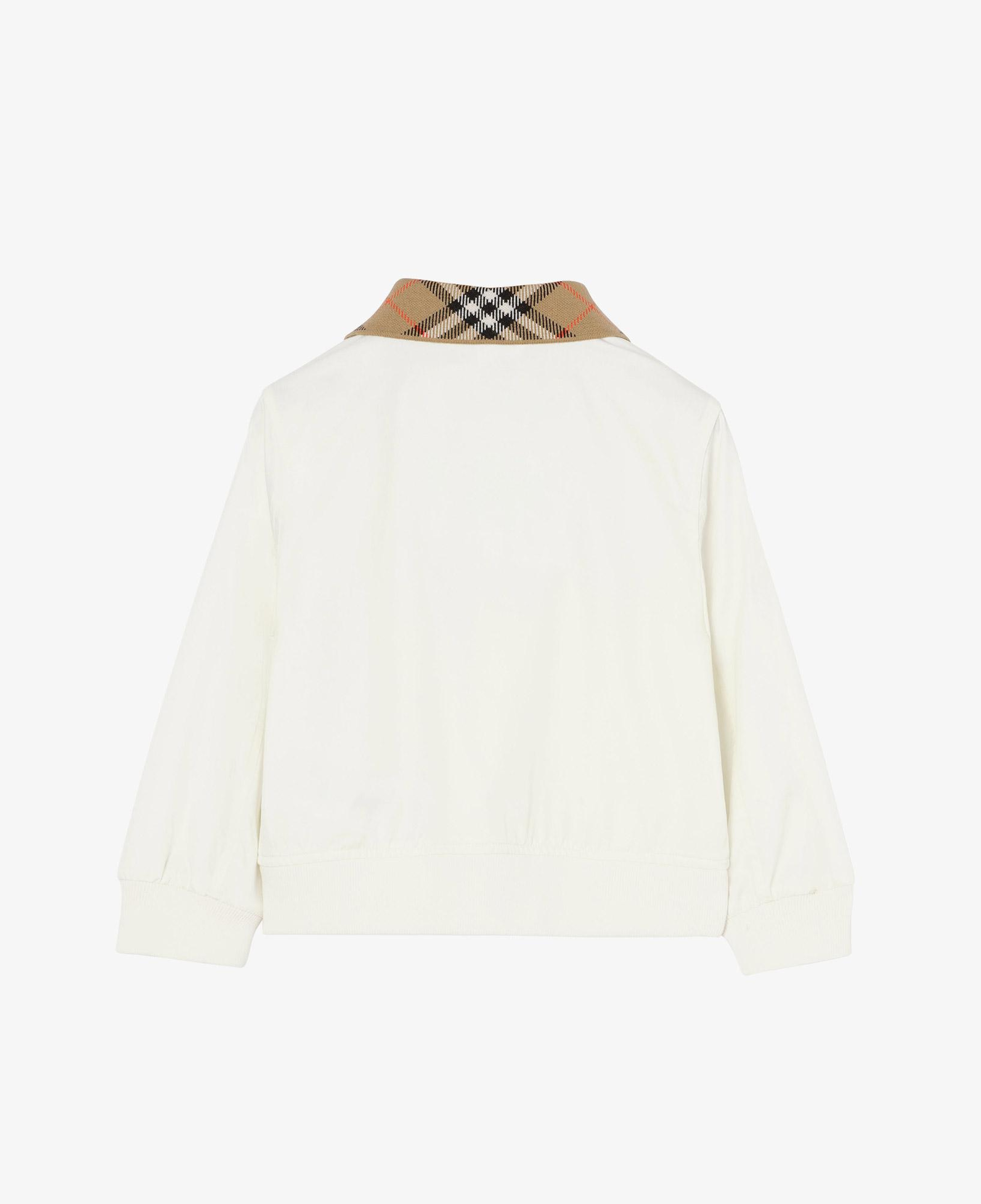 Burberry Hayfield Çocuk Beyaz Mont