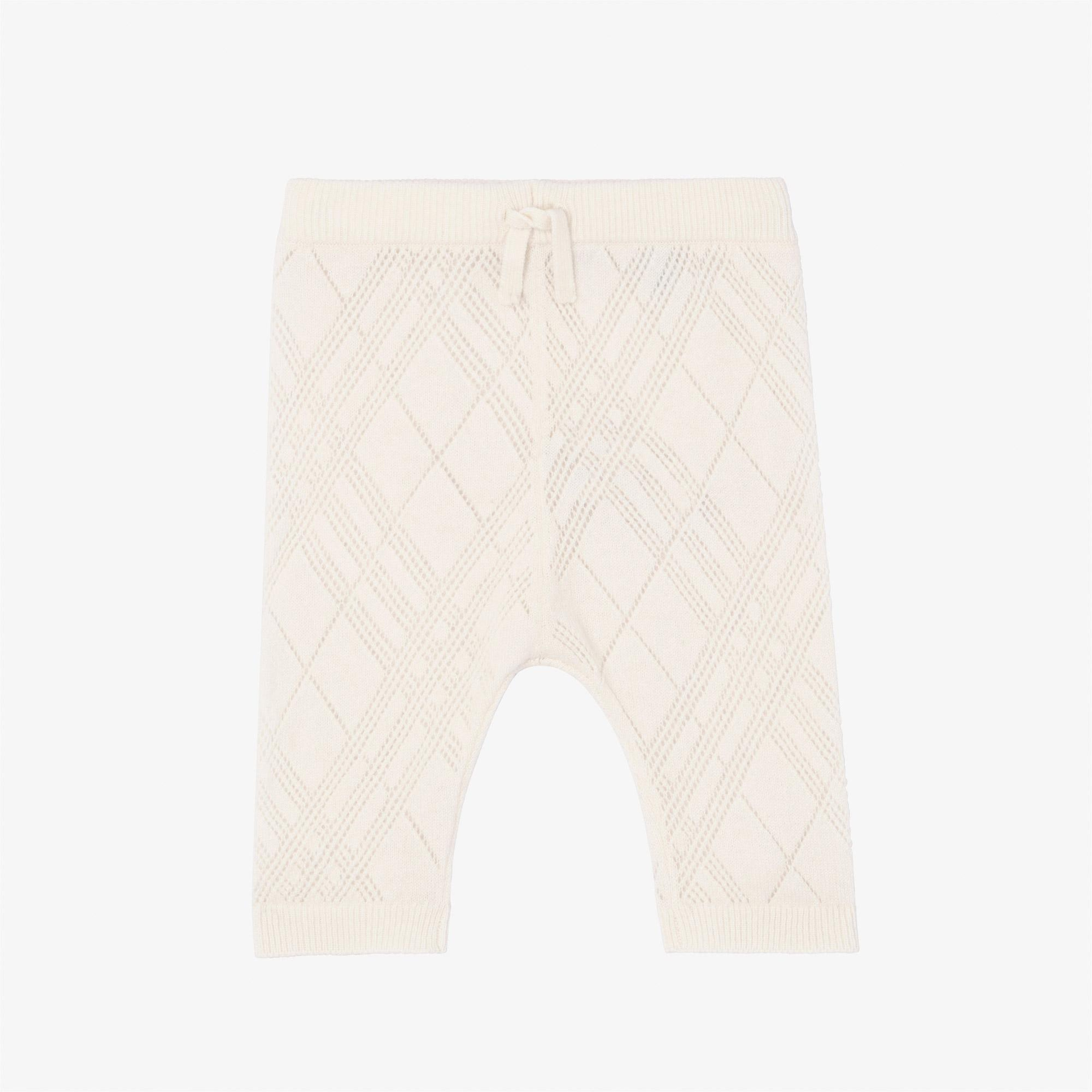 Burberry Cashmere Set Çocuk Beyaz Hediye Seti