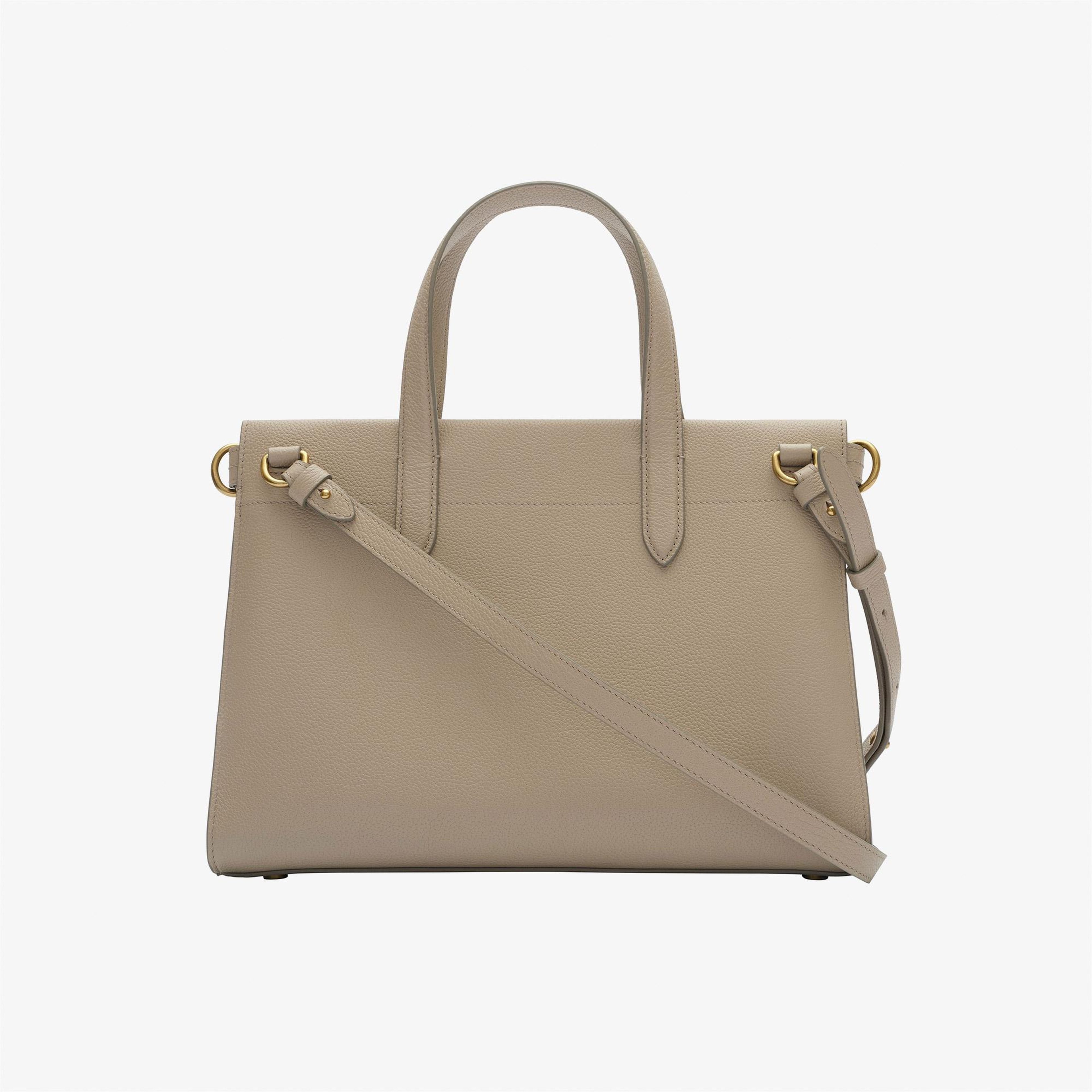 Burberry Cotswolds Check Kadın Krem Omuz Çantası