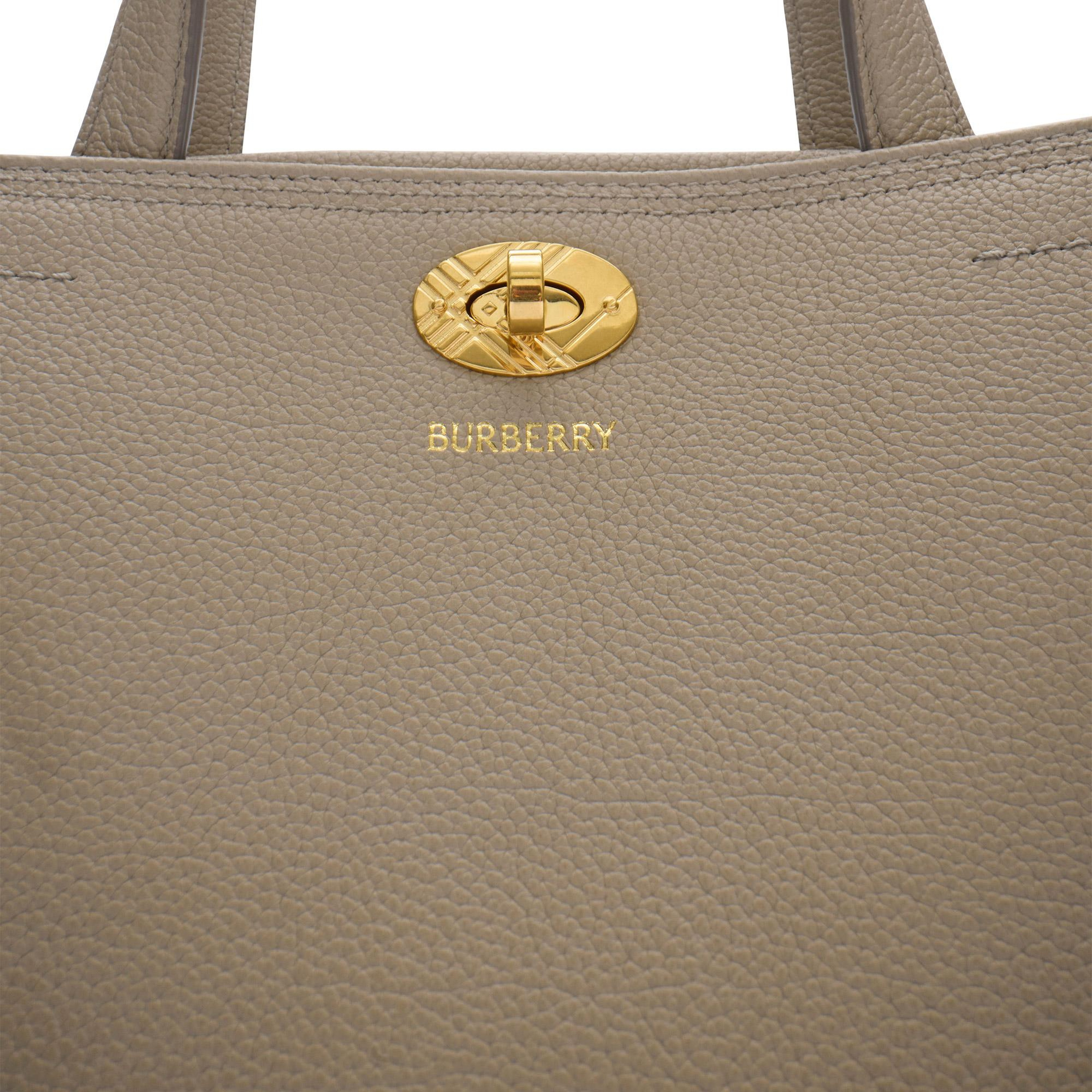 Burberry Cotswolds Check Kadın Krem Omuz Çantası