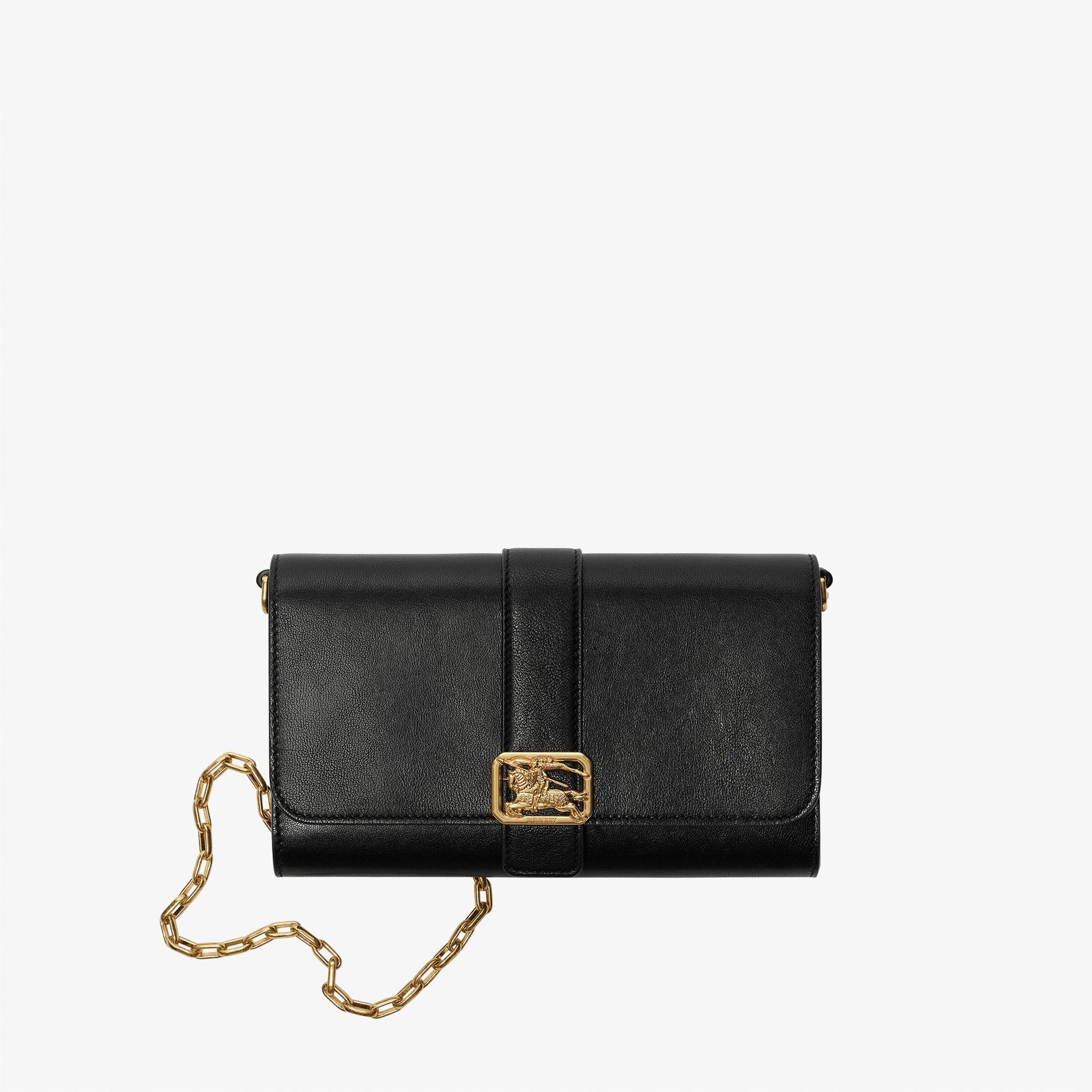 Burberry Rider Woc Kadın Siyah Omuz Çantası