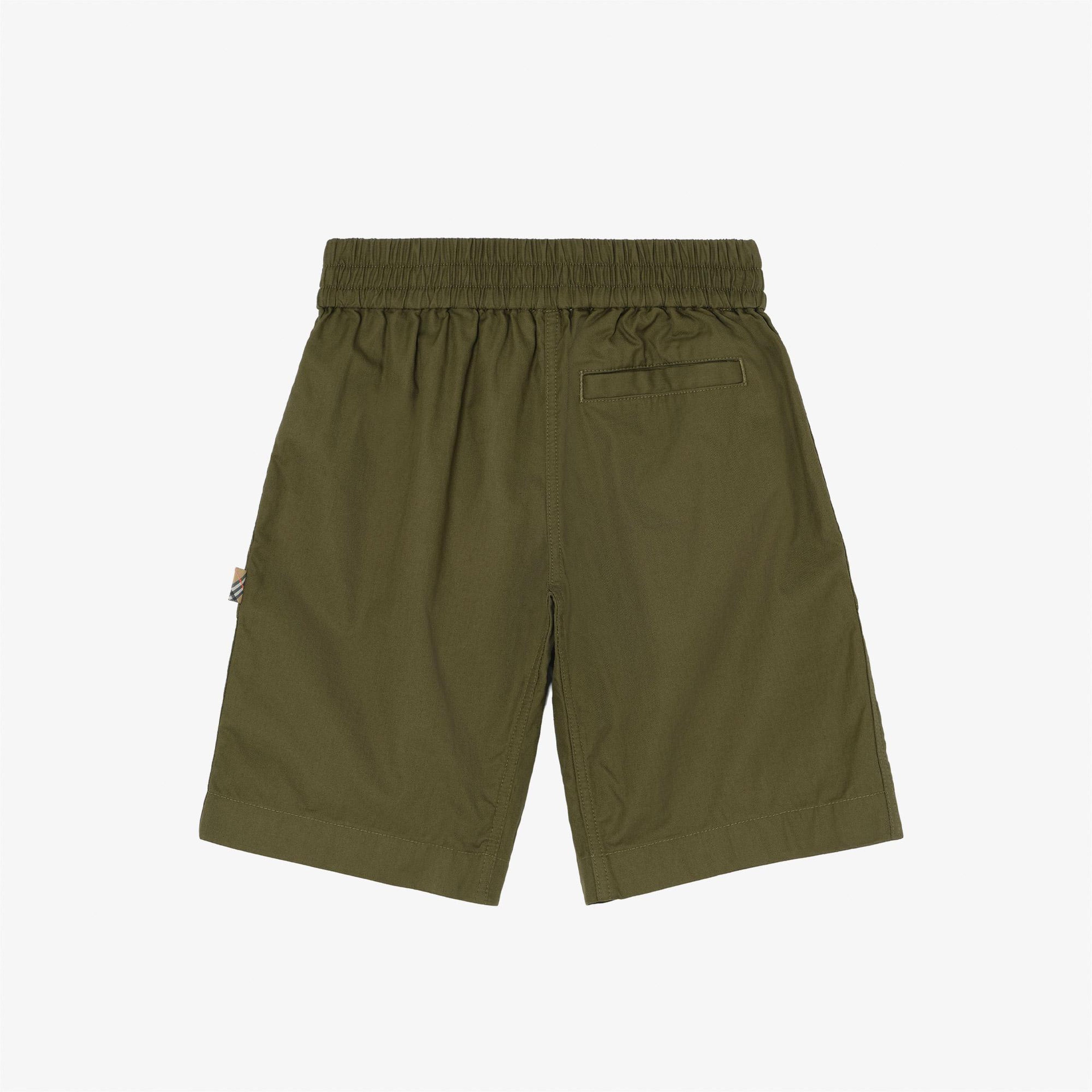 Burberry Trent Short Ekd Çocuk Haki Şort