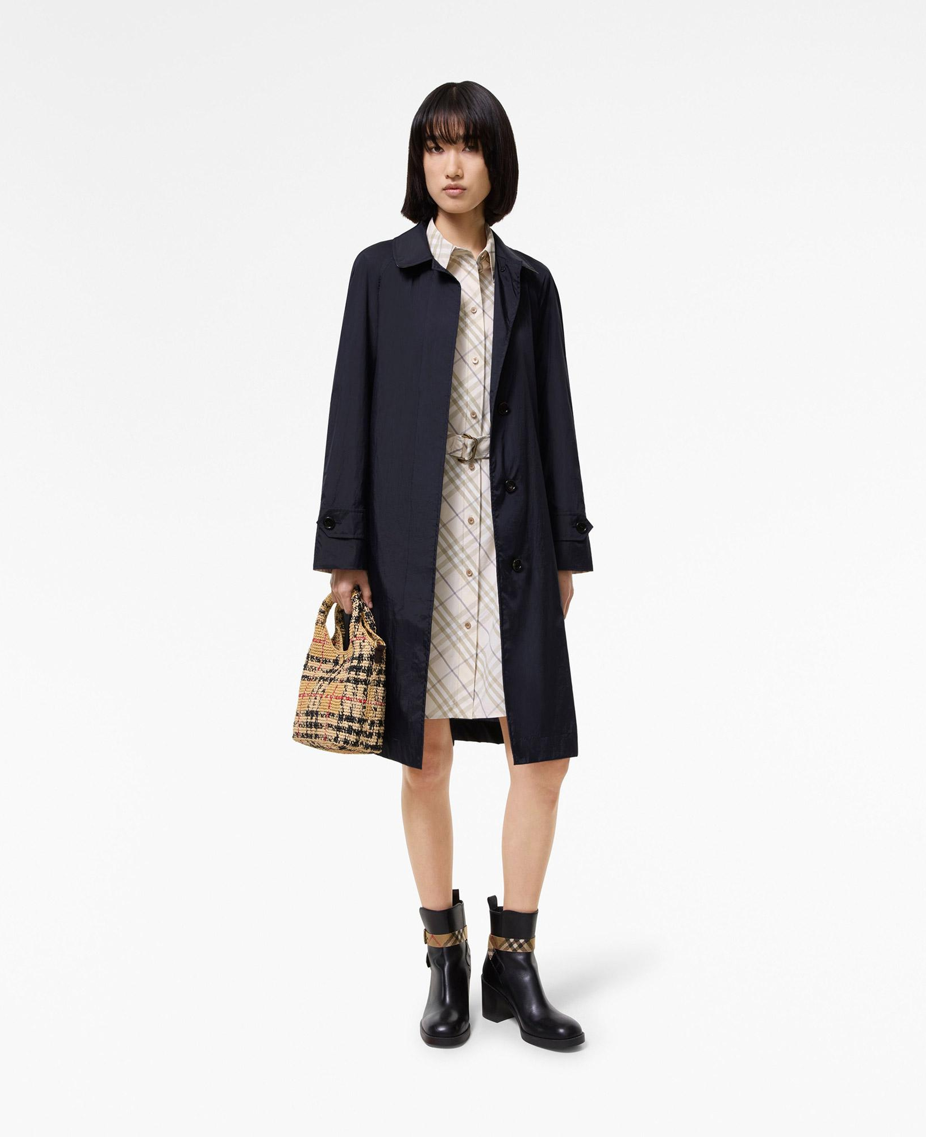 Burberry Tickhill Kadın Lacivert Pardesü
