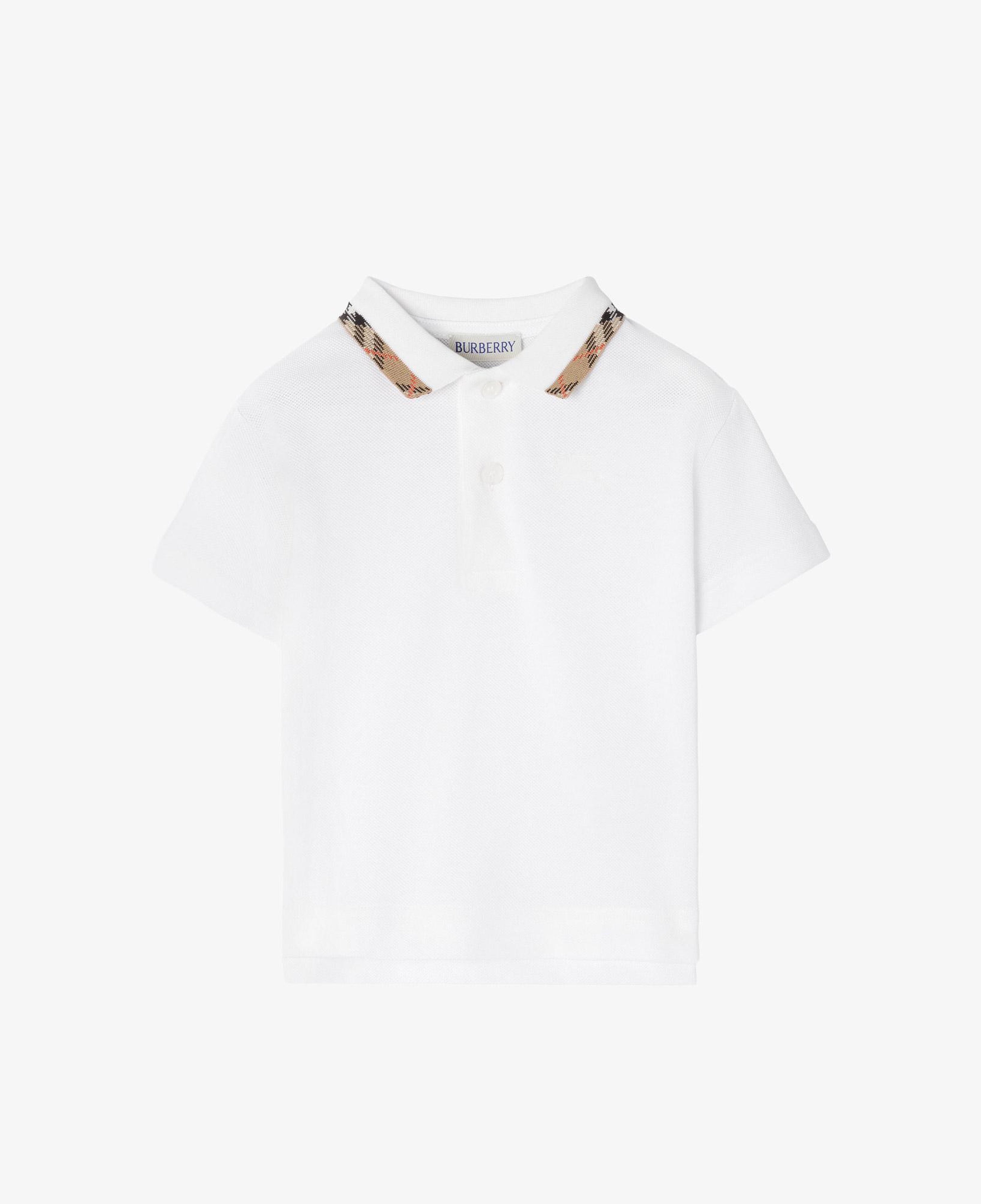 Burberry Johane Çocuk Beyaz Polo