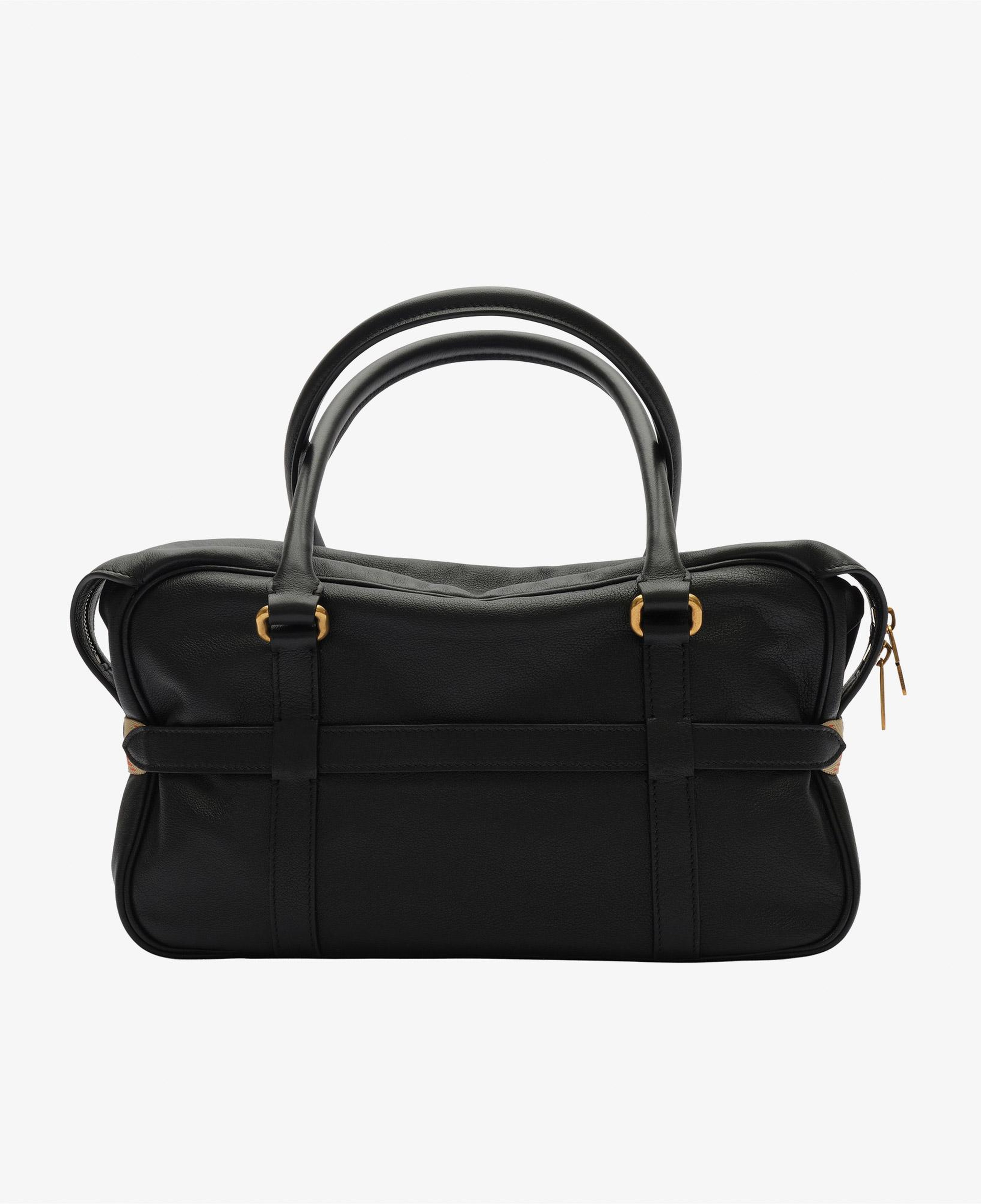 Burberry B Clip Duffle Kadın Siyah Omuz Çantası