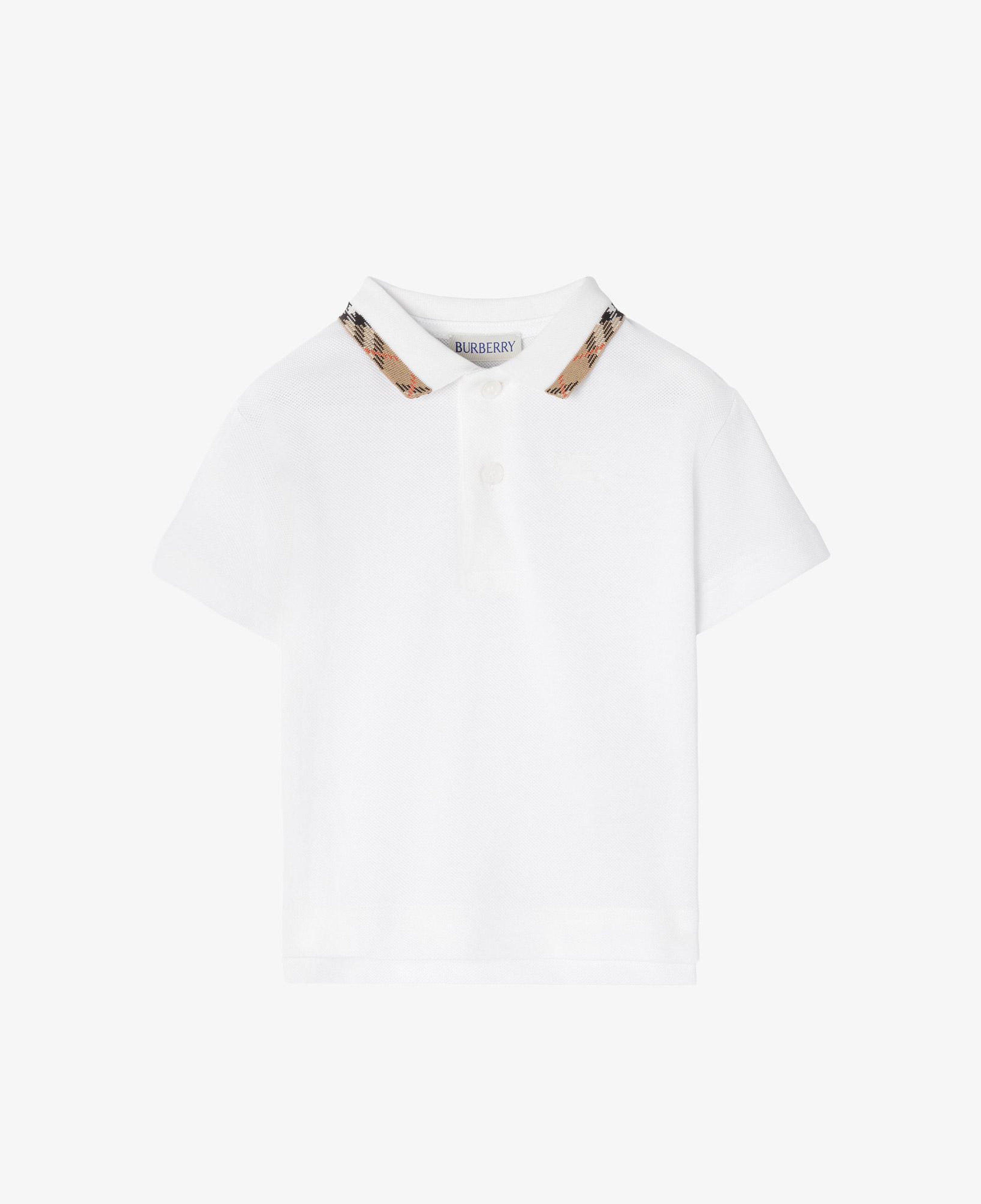 Burberry Johane Çocuk Beyaz Polo