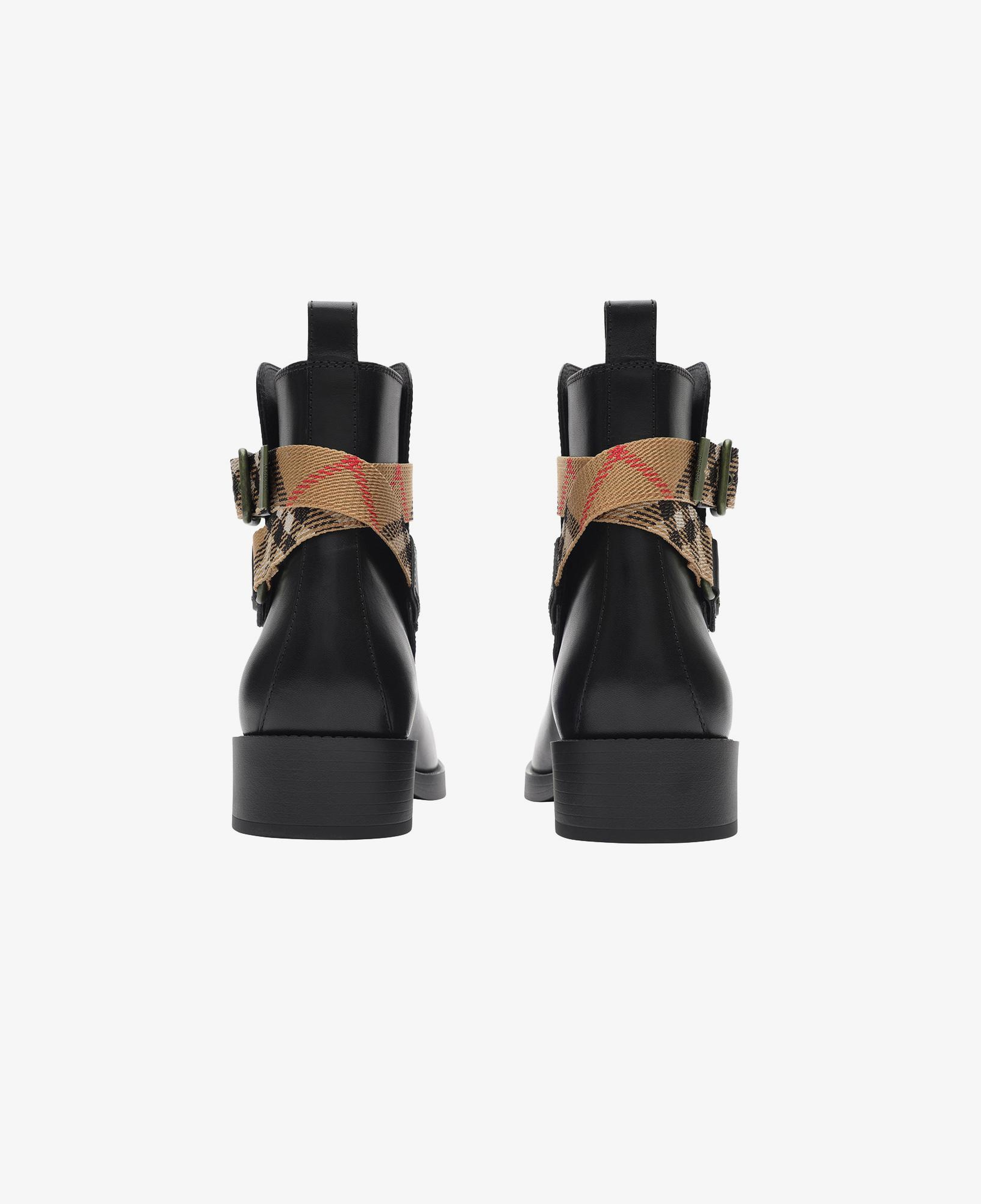 Burberry Huntley Bootie Kadın Siyah Bot