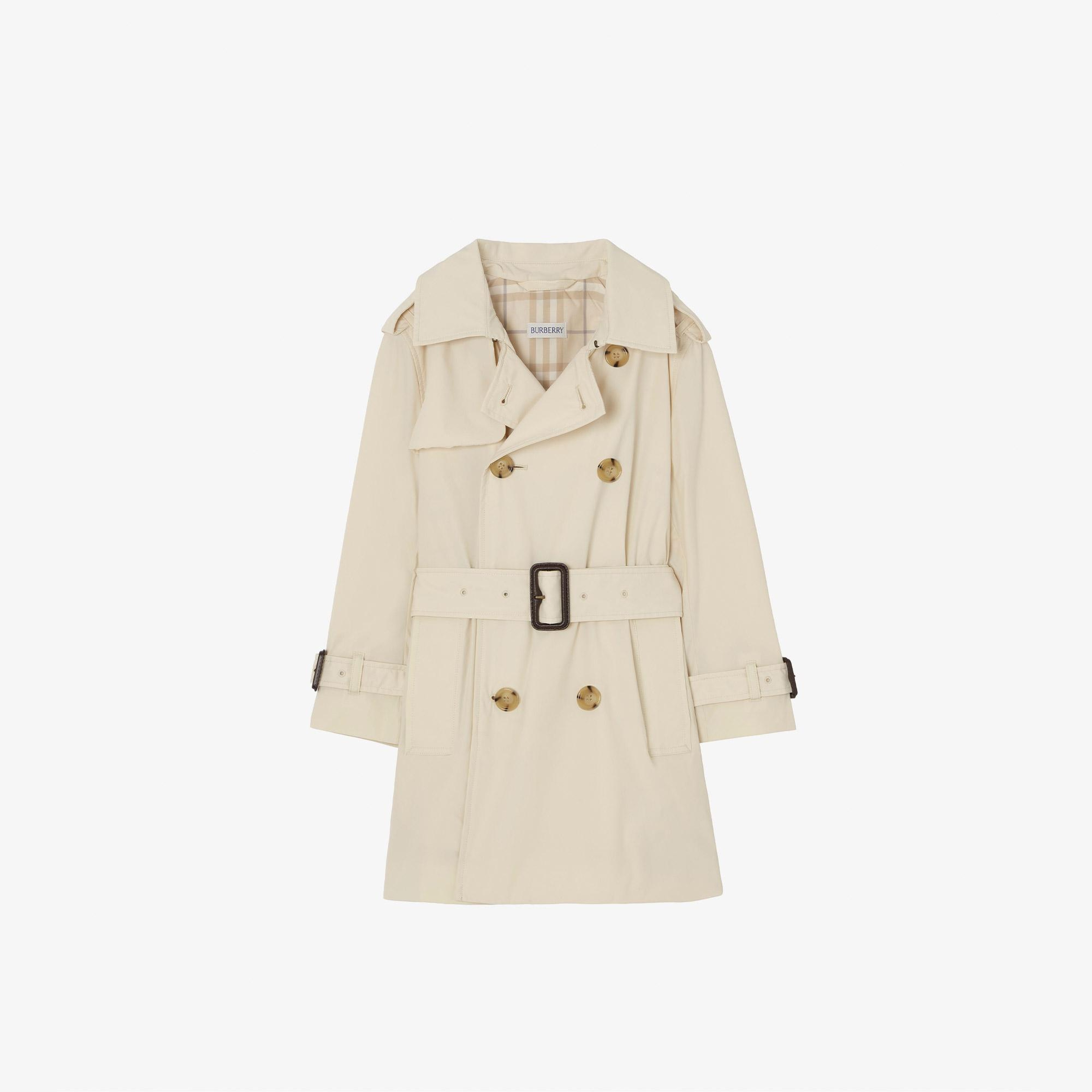 Burberry Laura Çocuk Krem Pardesü
