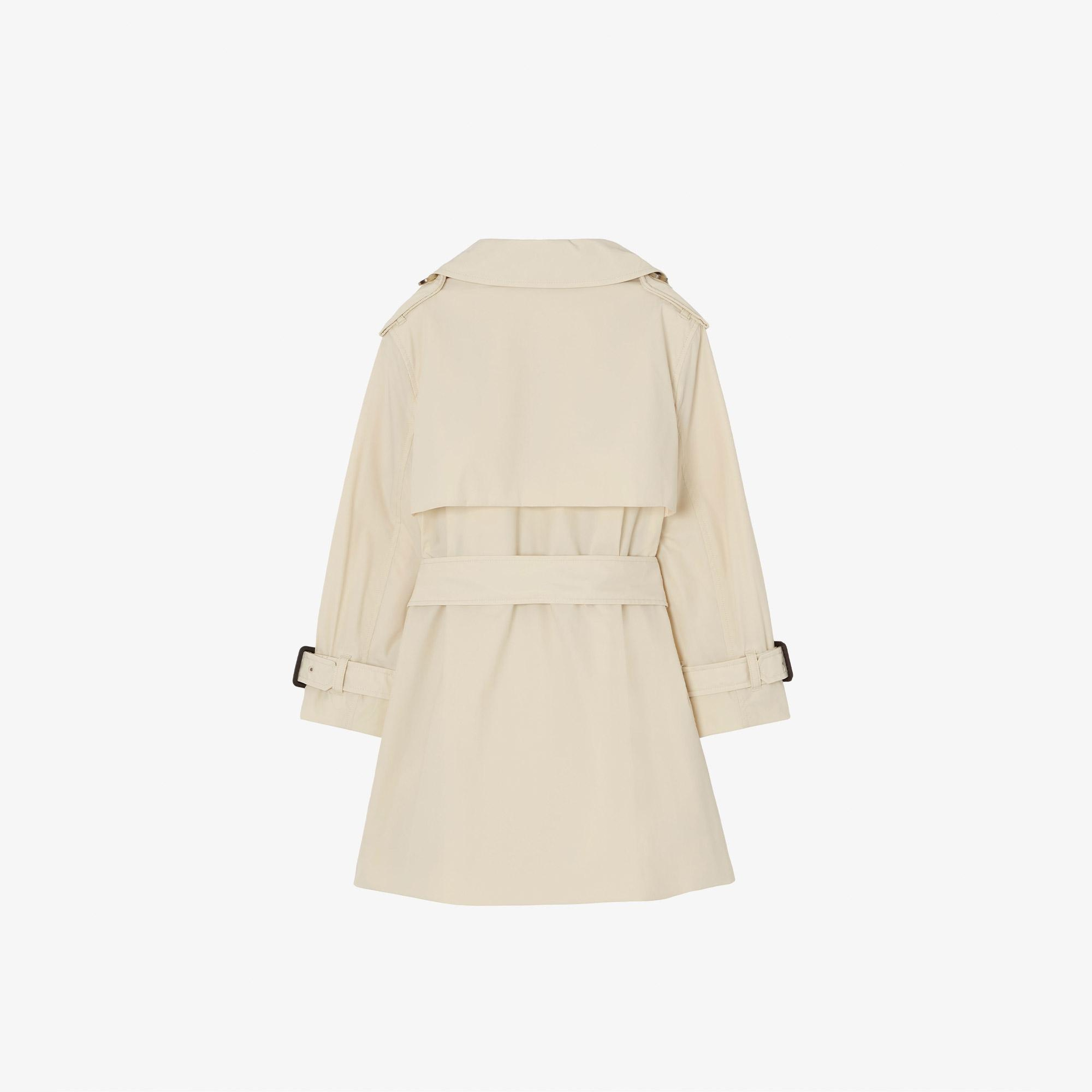 Burberry Laura Çocuk Krem Pardesü
