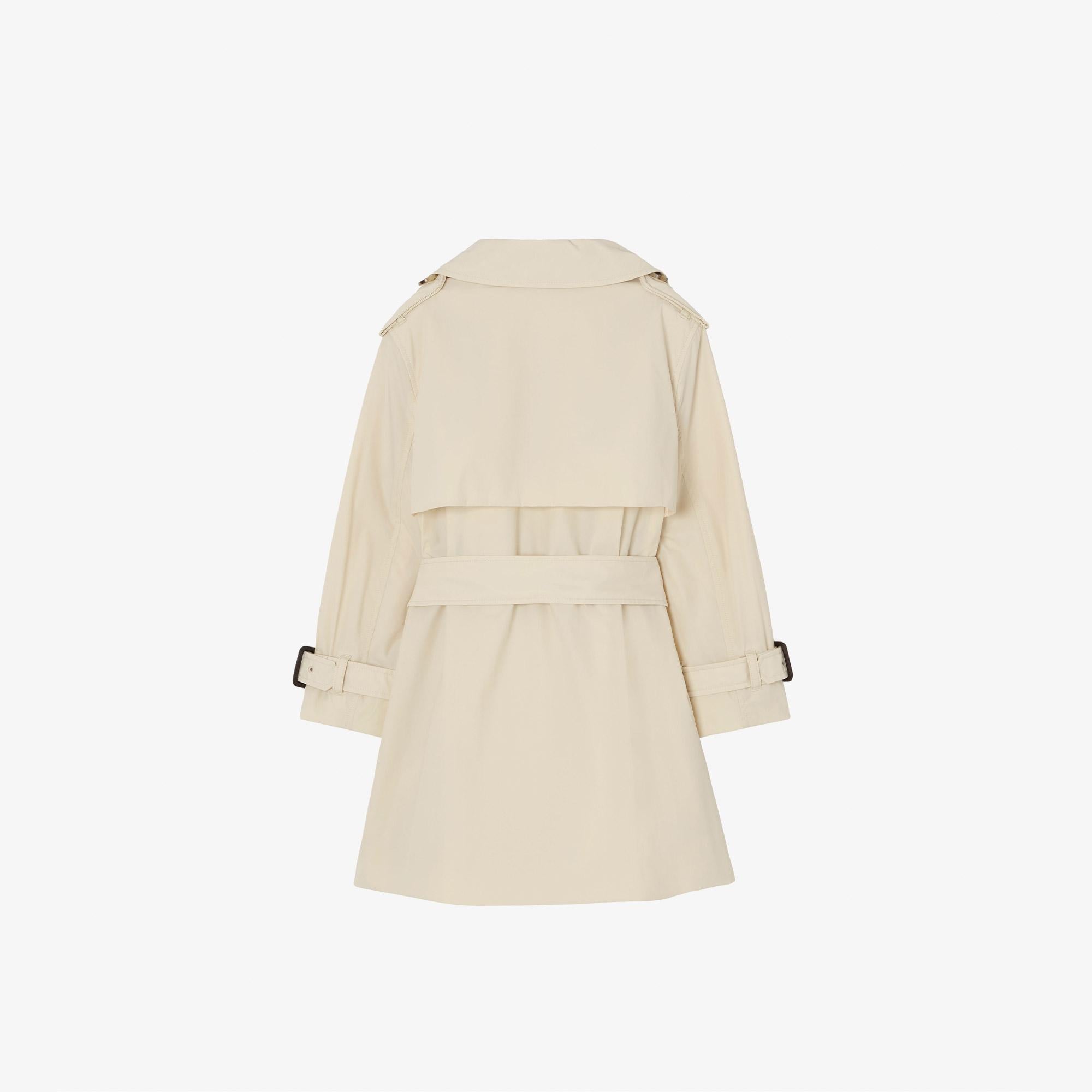 Burberry Laura Çocuk Krem Pardesü