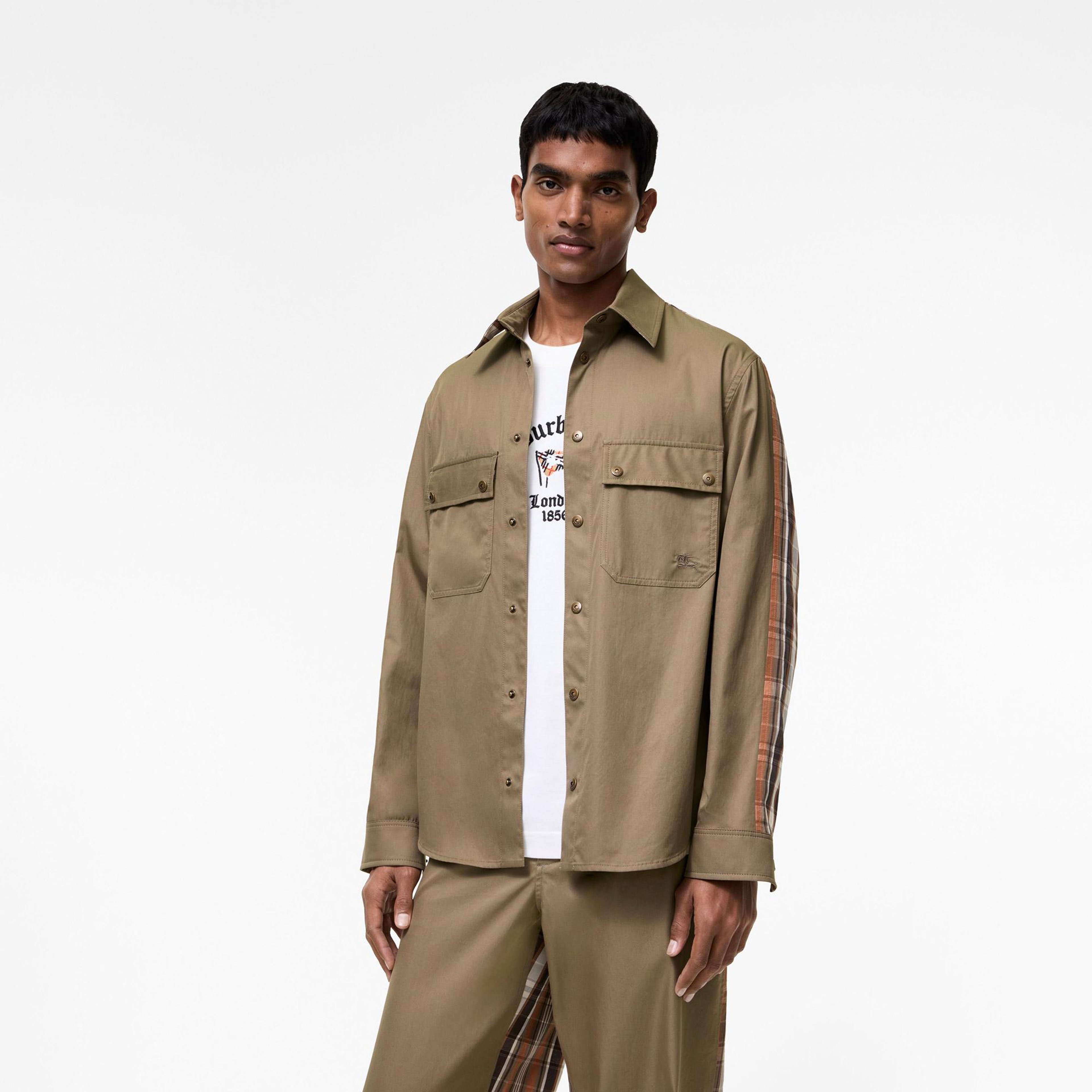 Burberry Galvin Erkek Kahverengi Gömlek