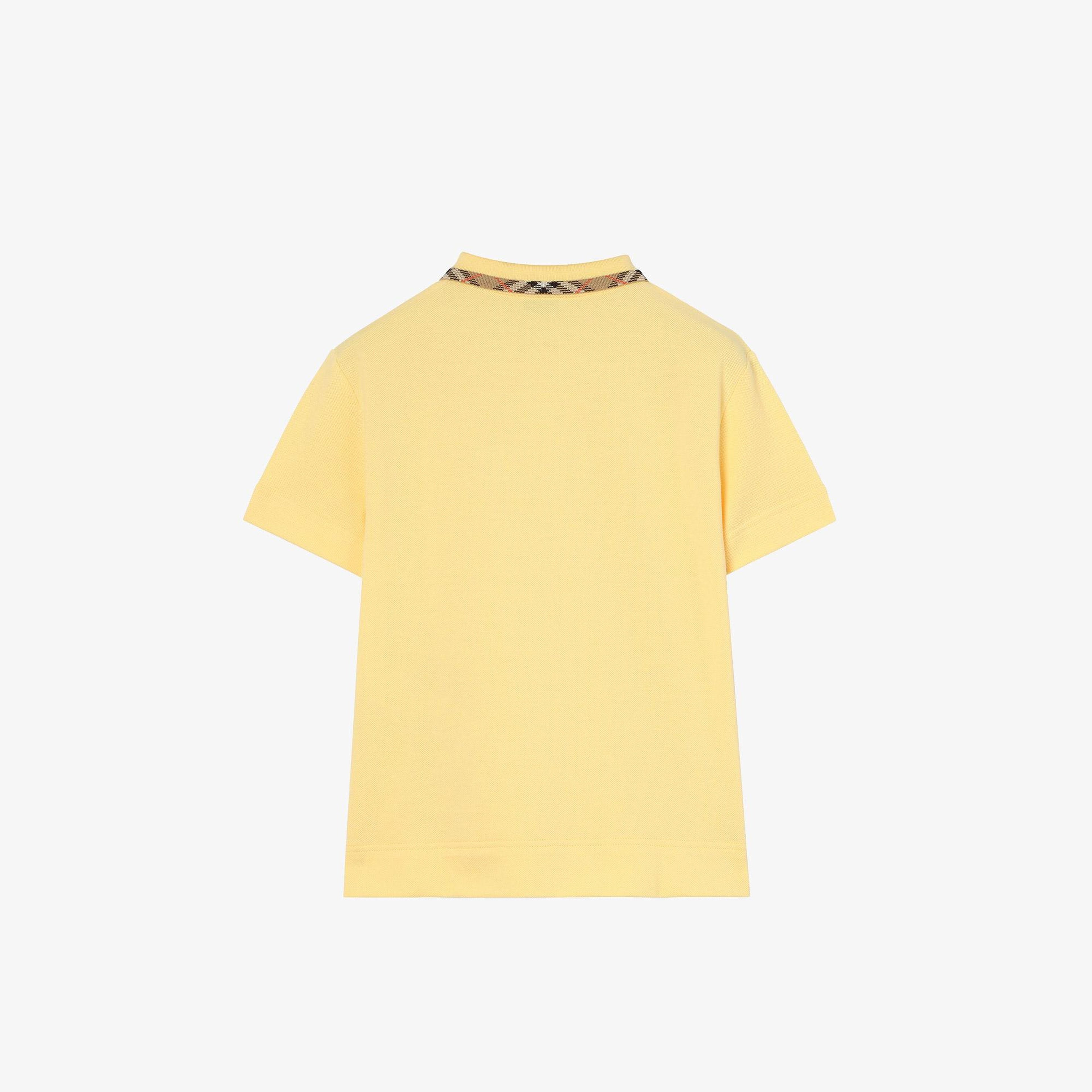 Burberry Johane Çocuk Sarı Polo