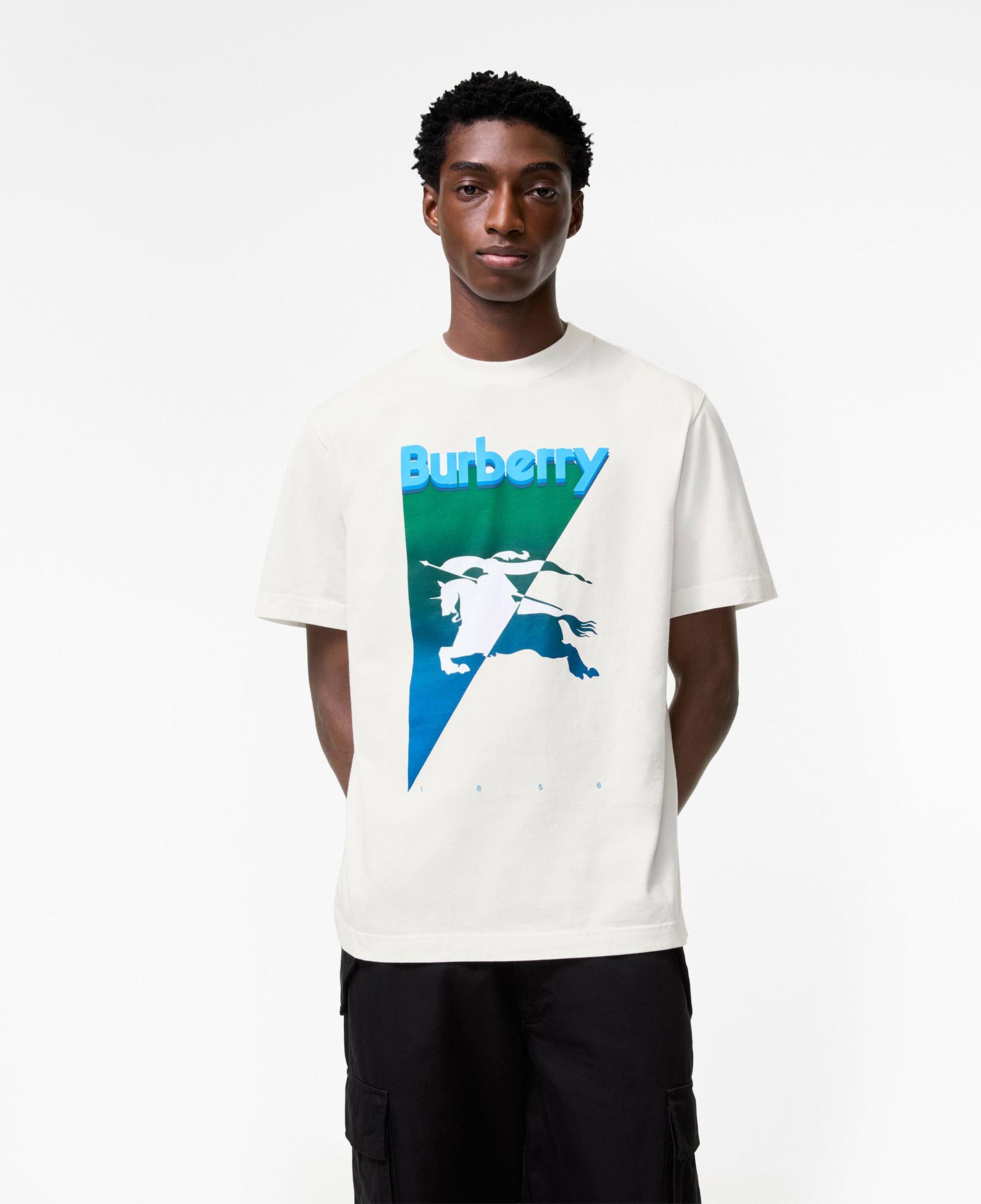Burberry Ryan Ekd Erkek Beyaz T-Shirt