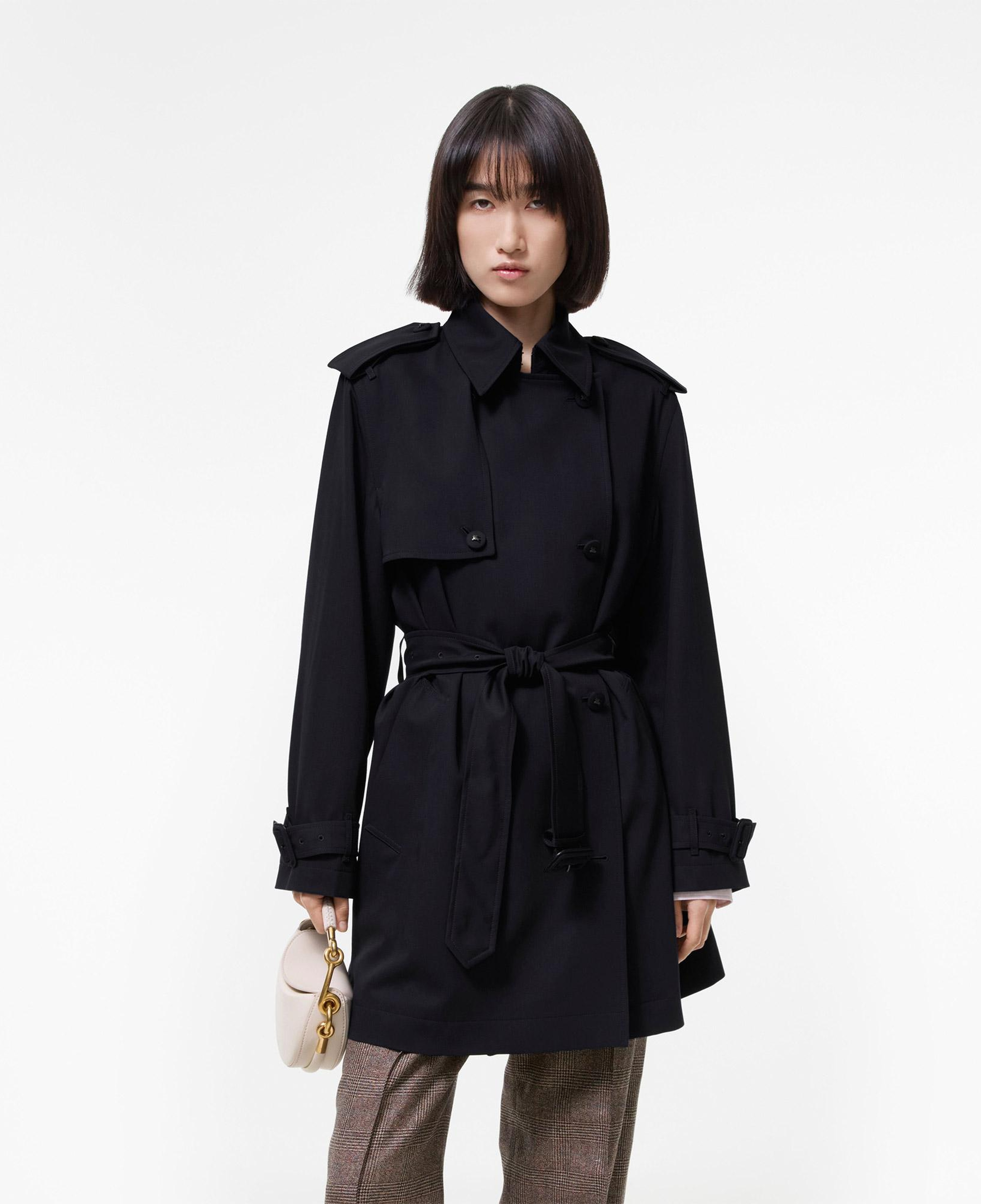 Burberry Latchmere Kadın Lacivert Kaban
