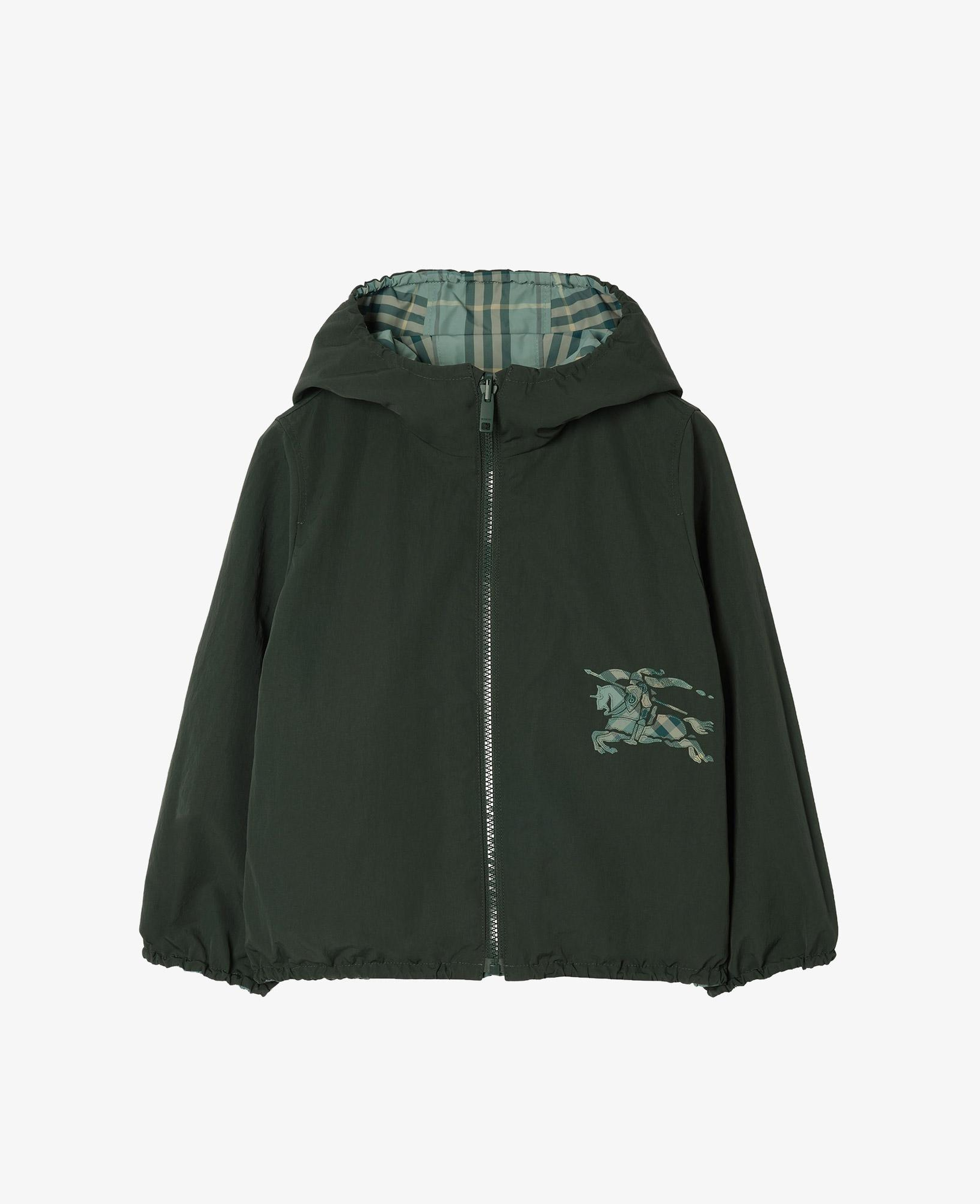 Burberry Reece Chck Çocuk Yeşil Mont