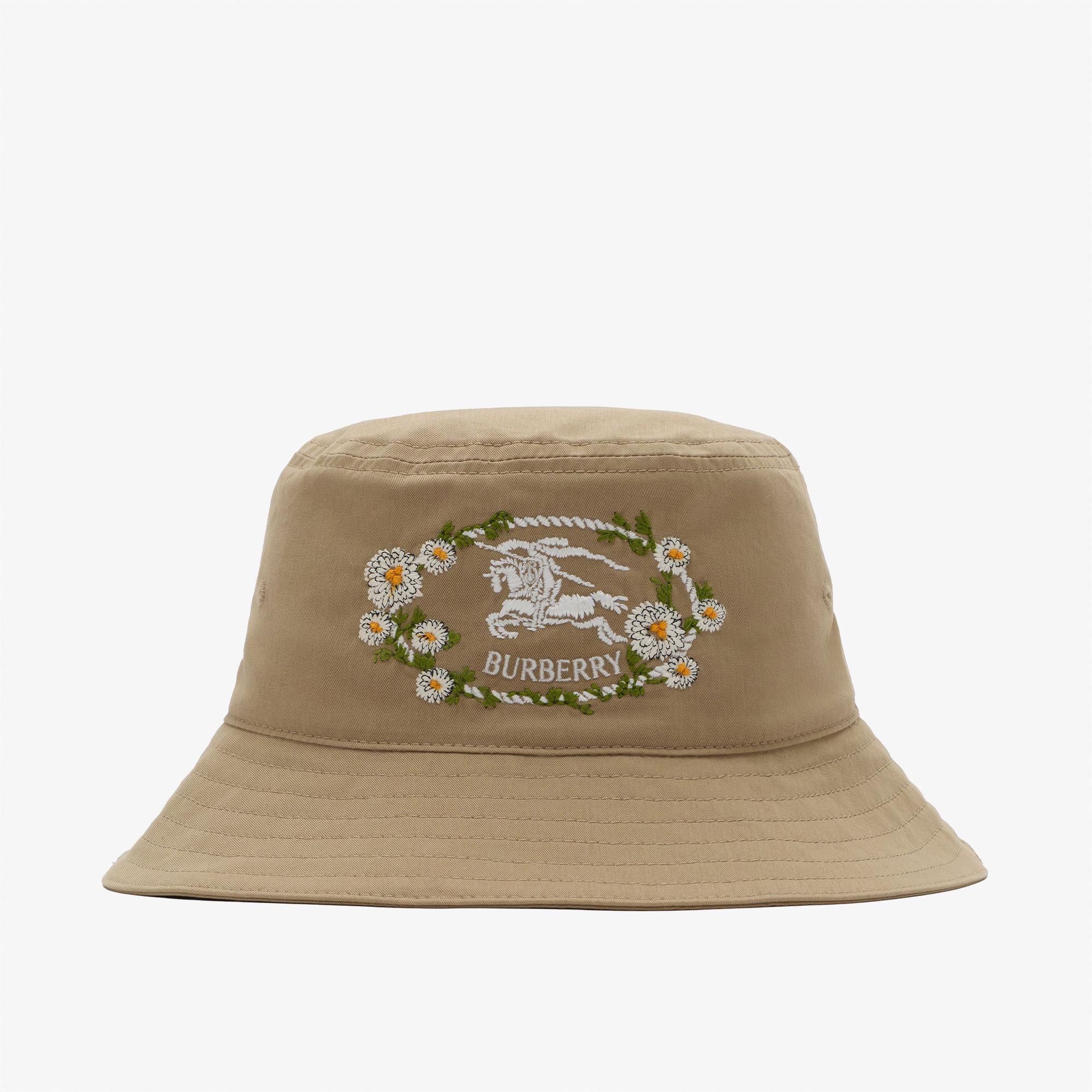 Burberry Daisy Ekd Bucket Erkek Bej Şapka