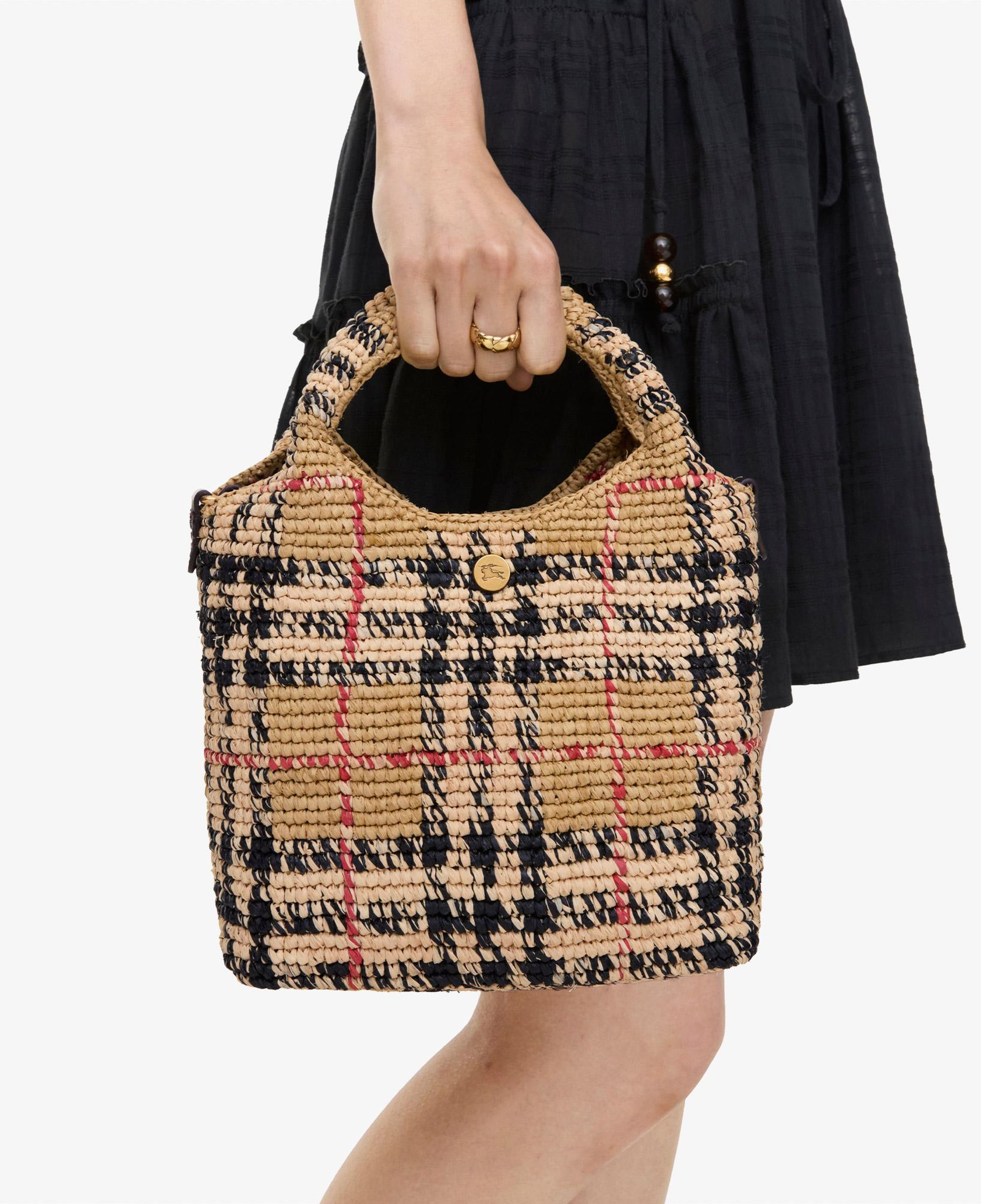 Burberry Margate Tote Kadın Bej Omuz Çantası